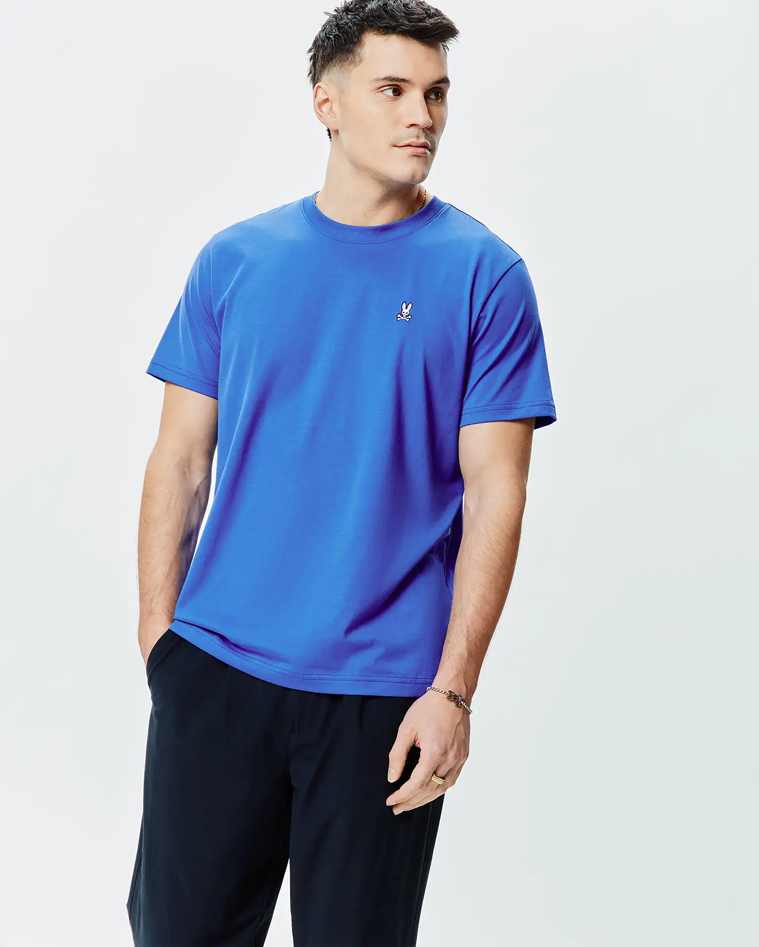 MENS CLASSIC CREW NECK TEE - B6U014F200 - Image 4