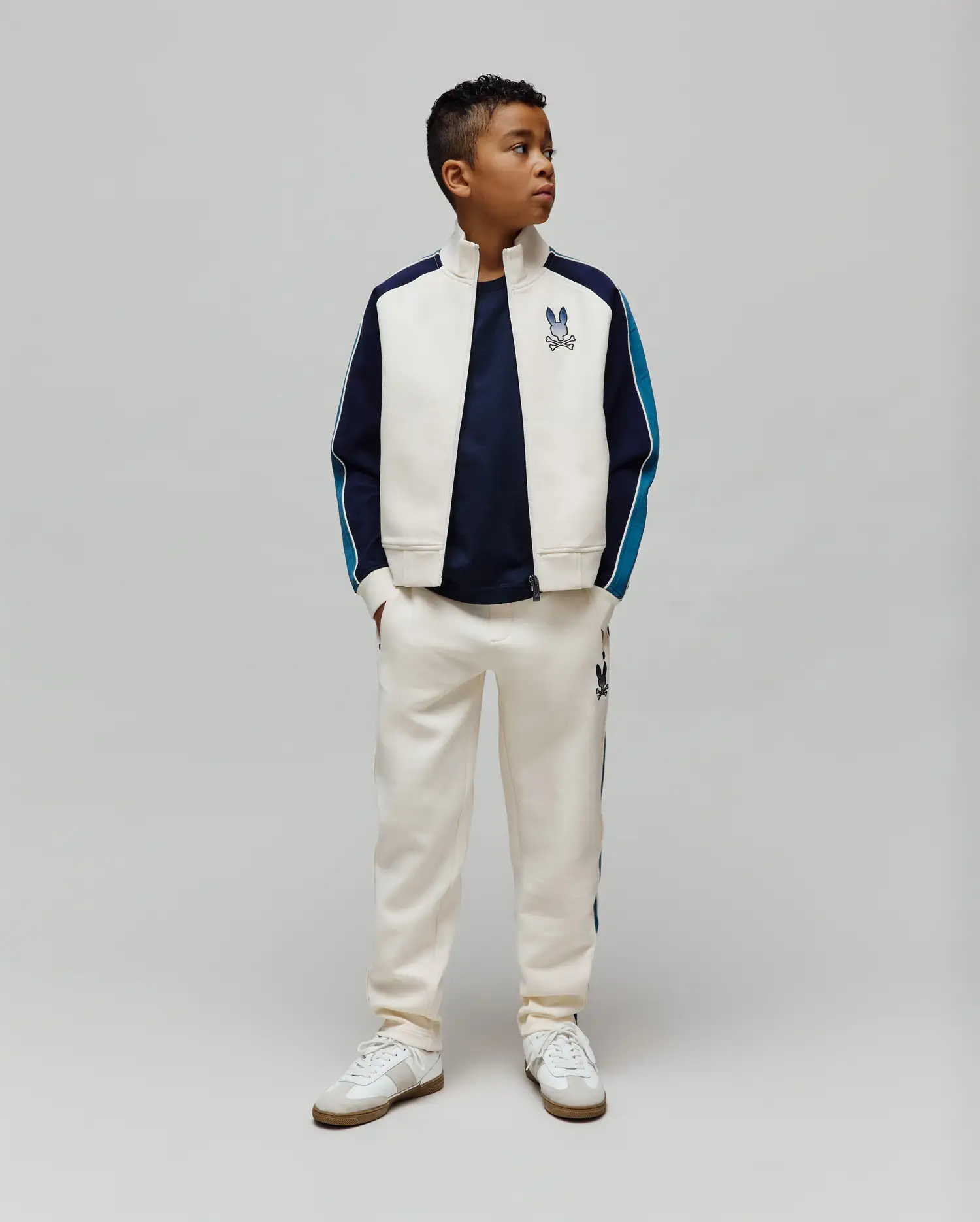KIDS CASPIAN COLORBLOCKED TRACK BOMBER - KT0500071 - Image 4