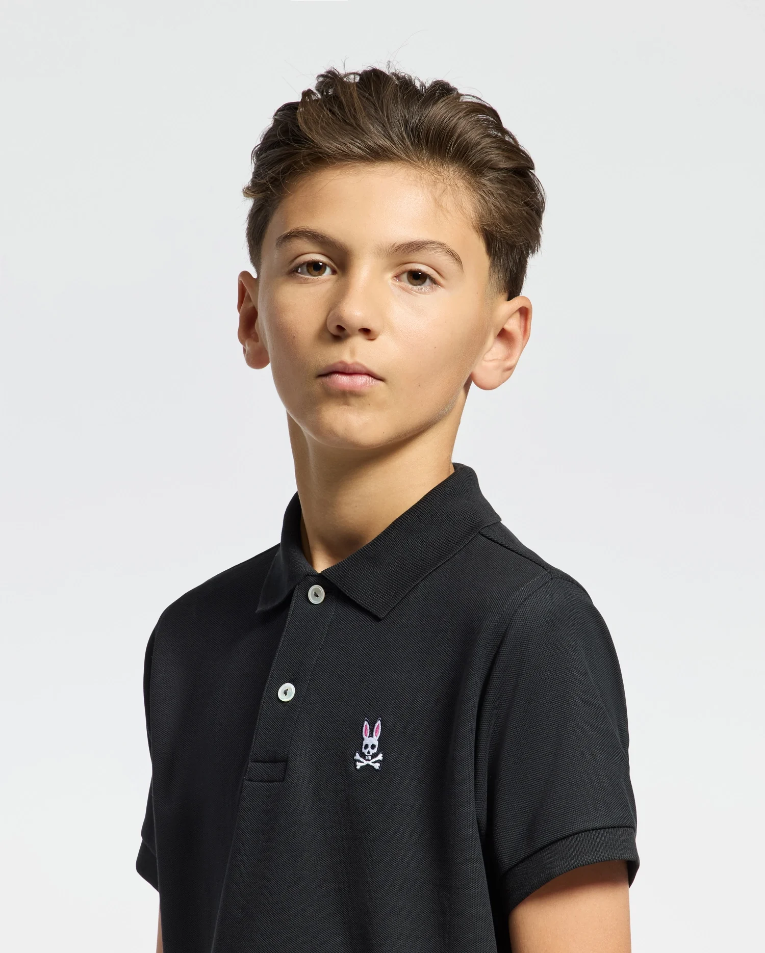 KIDS CLASSIC PIQUE POLO SHIRT - B0K001CRPC - Image 2