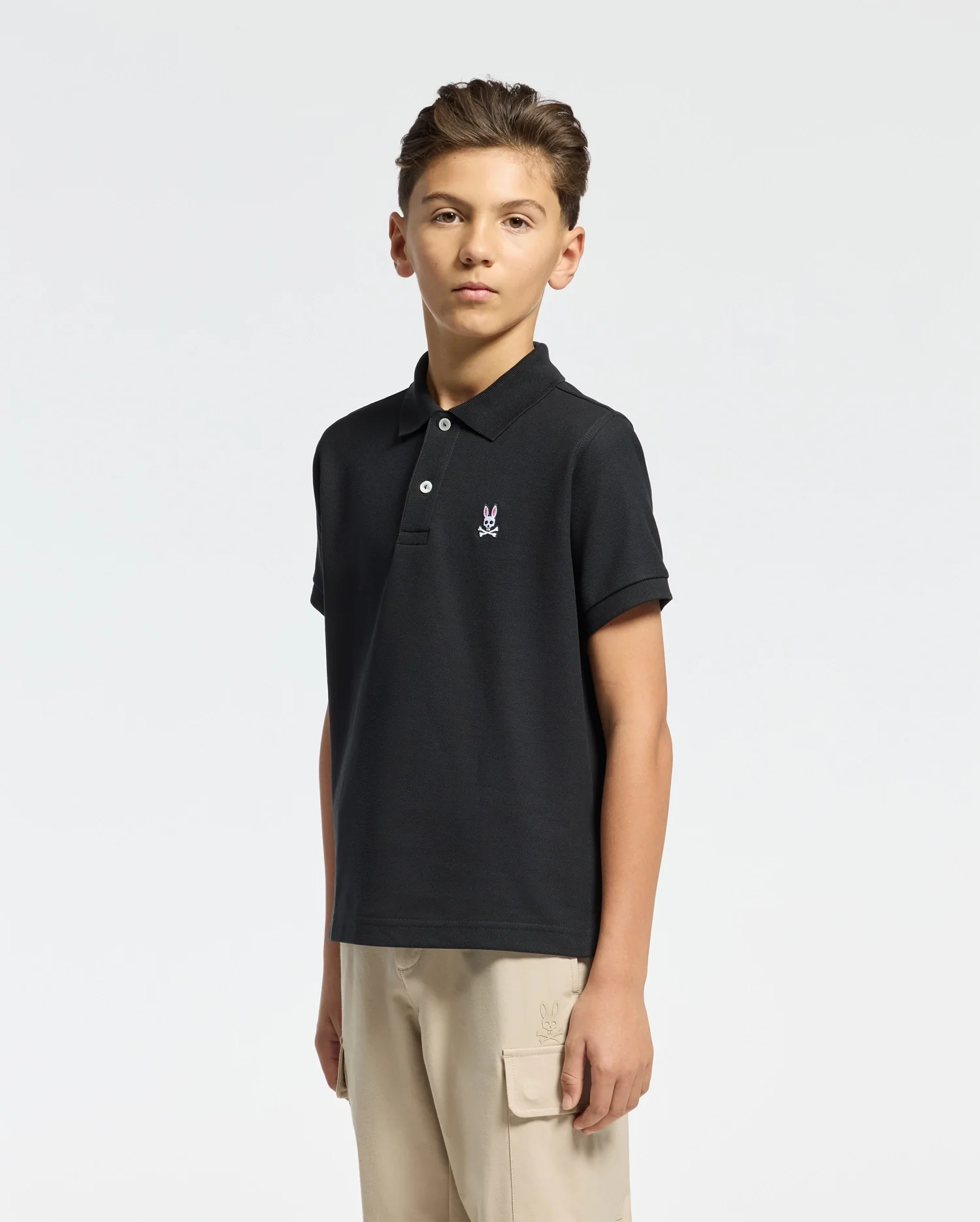 KIDS CLASSIC PIQUE POLO SHIRT - B0K001CRPC - Image 4