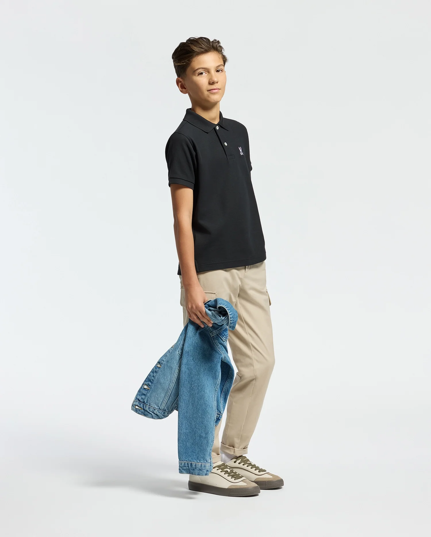 KIDS CLASSIC PIQUE POLO SHIRT - B0K001CRPC - Image 6