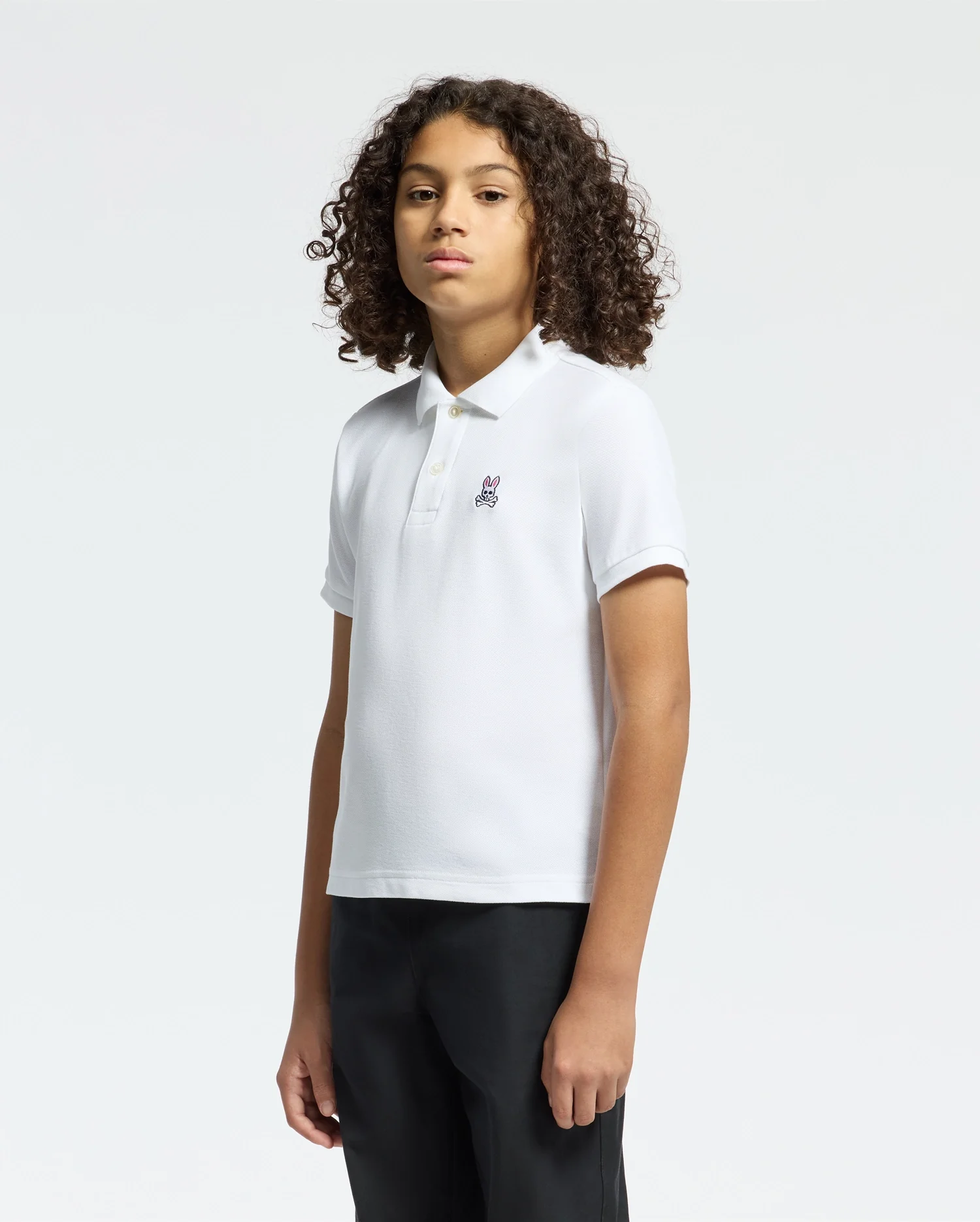 KIDS CLASSIC PIQUE POLO SHIRT - B0K001CRPC - Image 5