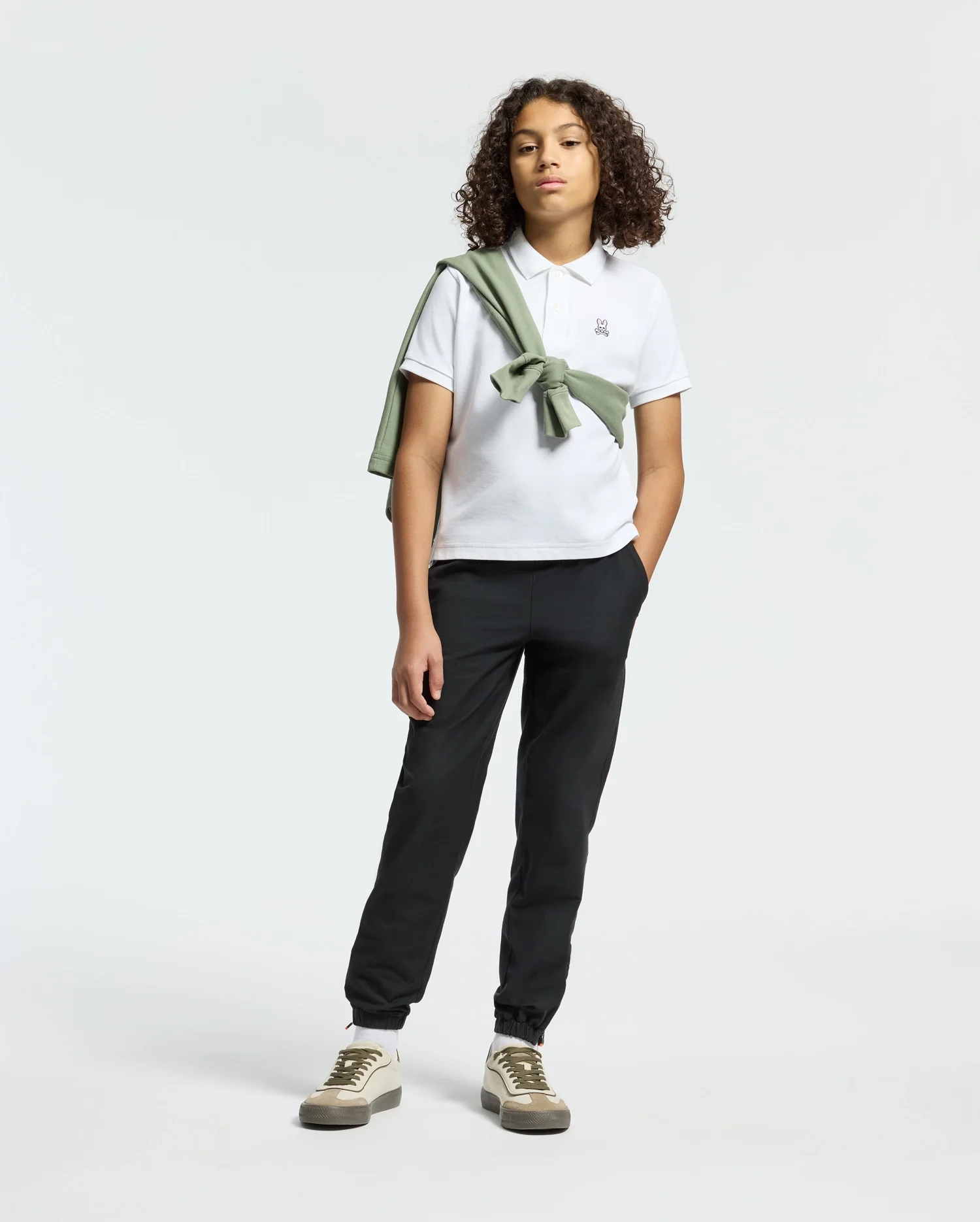 KIDS CLASSIC PIQUE POLO SHIRT - B0K001CRPC - Image 7