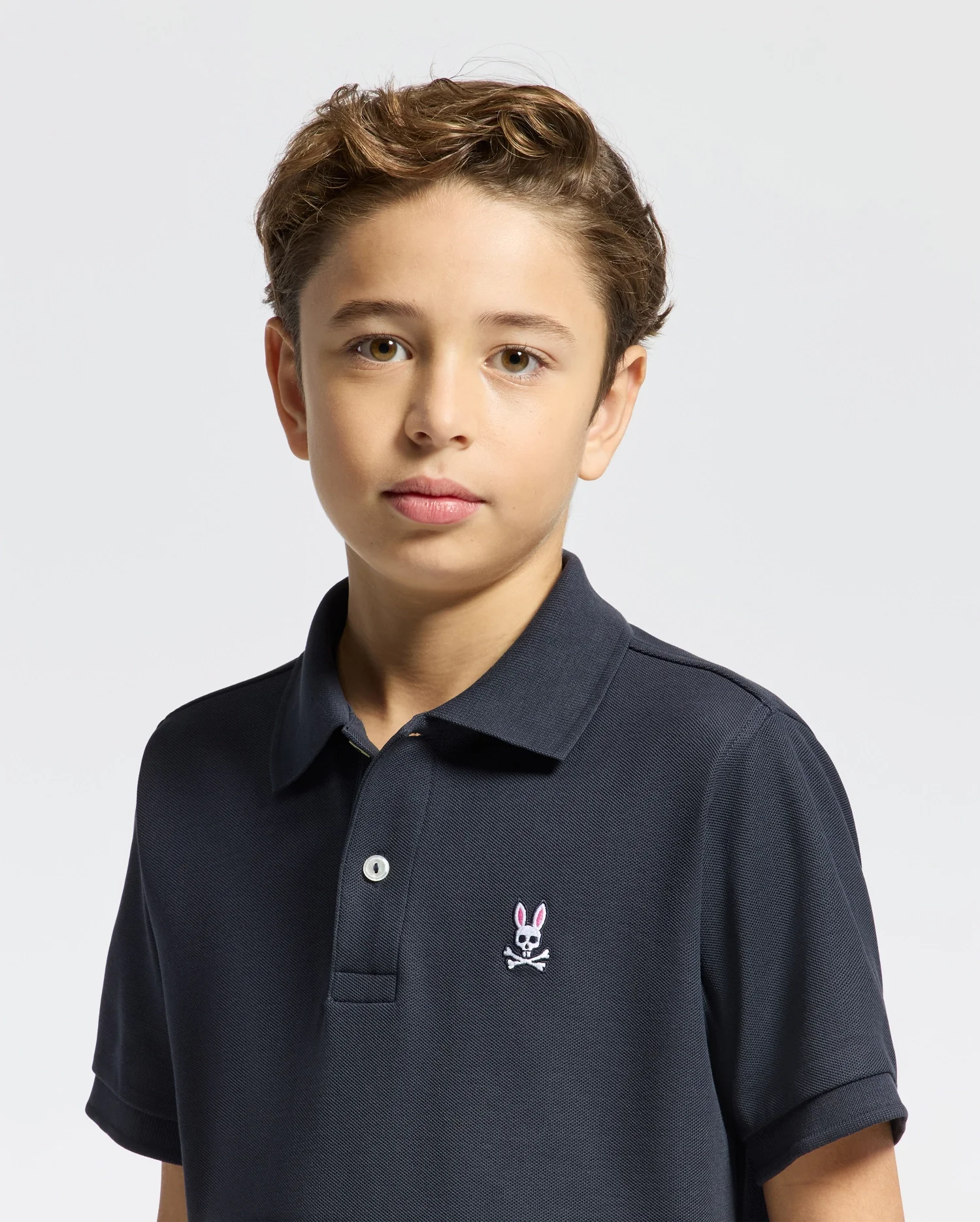 KIDS CLASSIC PIQUE POLO SHIRT - B0K001CRPC - Image 4