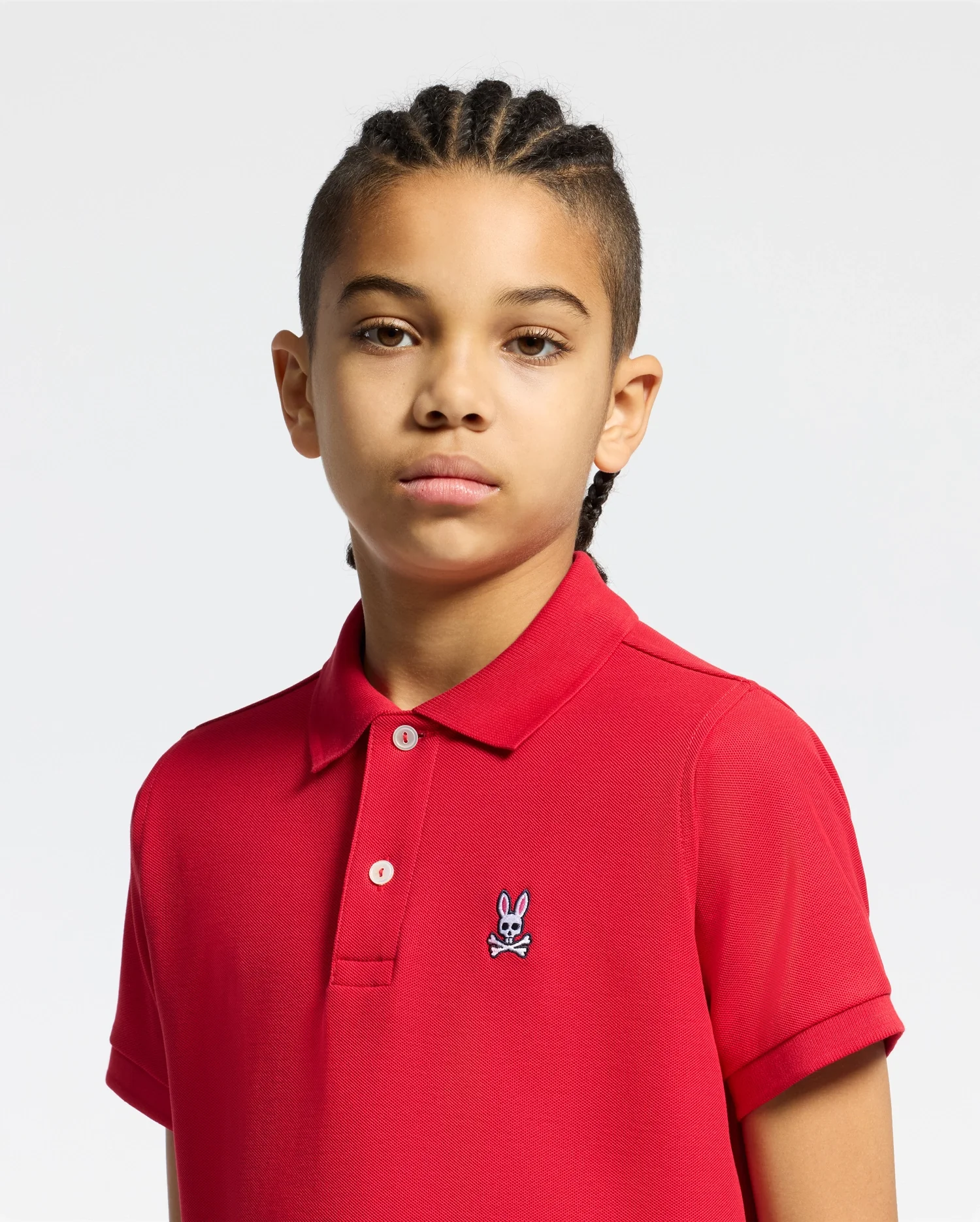 KIDS CLASSIC PIQUE POLO SHIRT - B0K001CRPC - Image 2