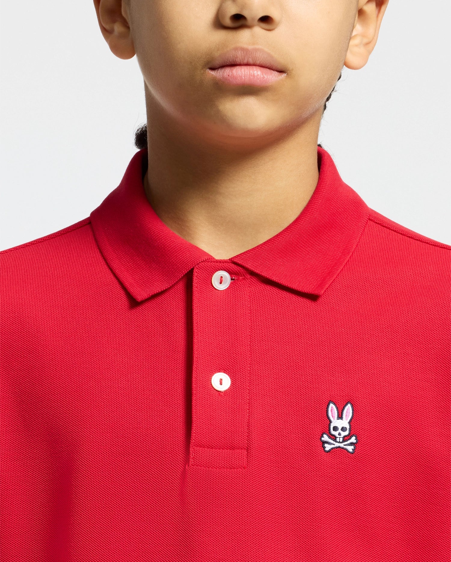 KIDS CLASSIC PIQUE POLO SHIRT - B0K001CRPC - Image 3
