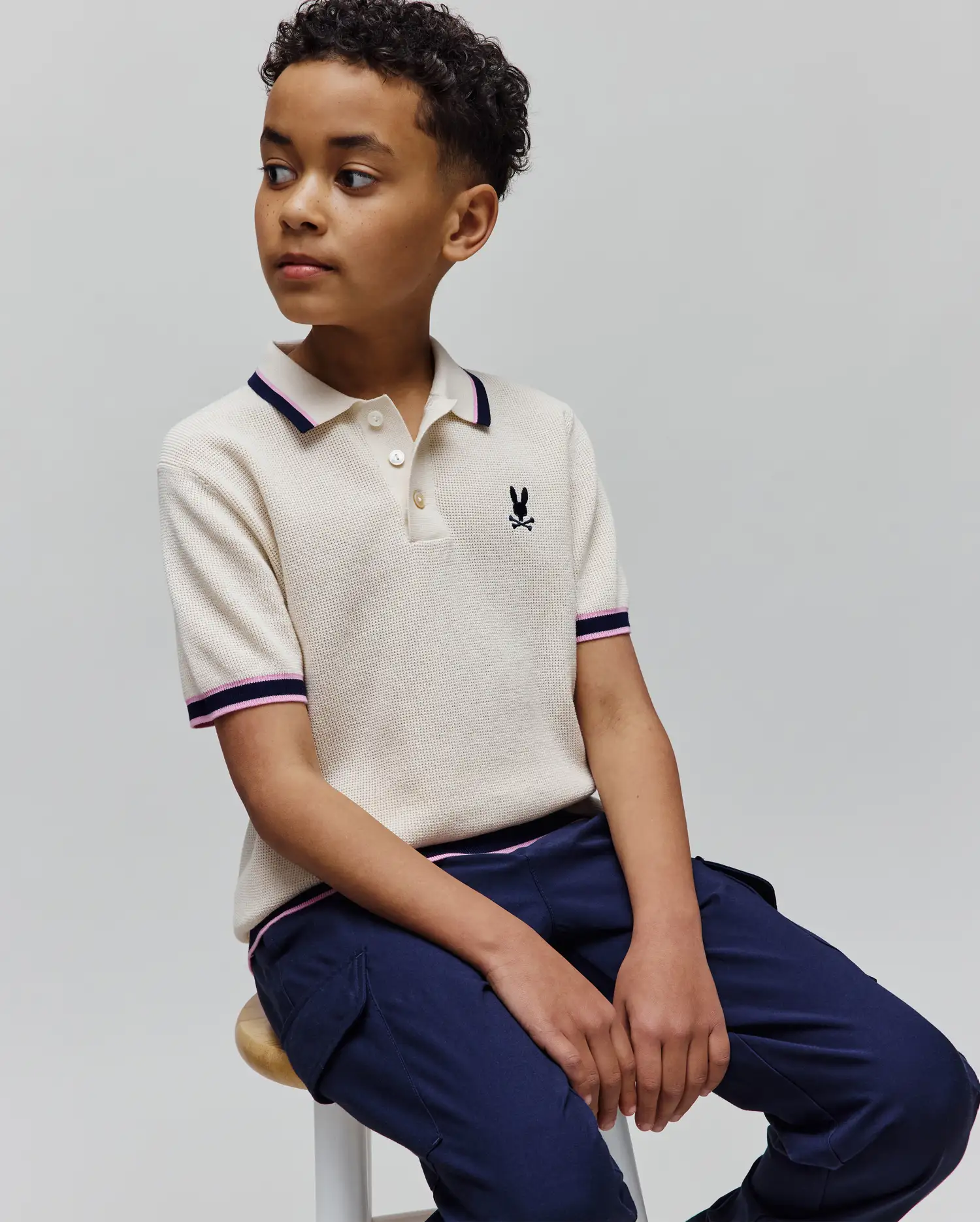 KIDS DAX KNIT POLO - KT0100091 - Image 3