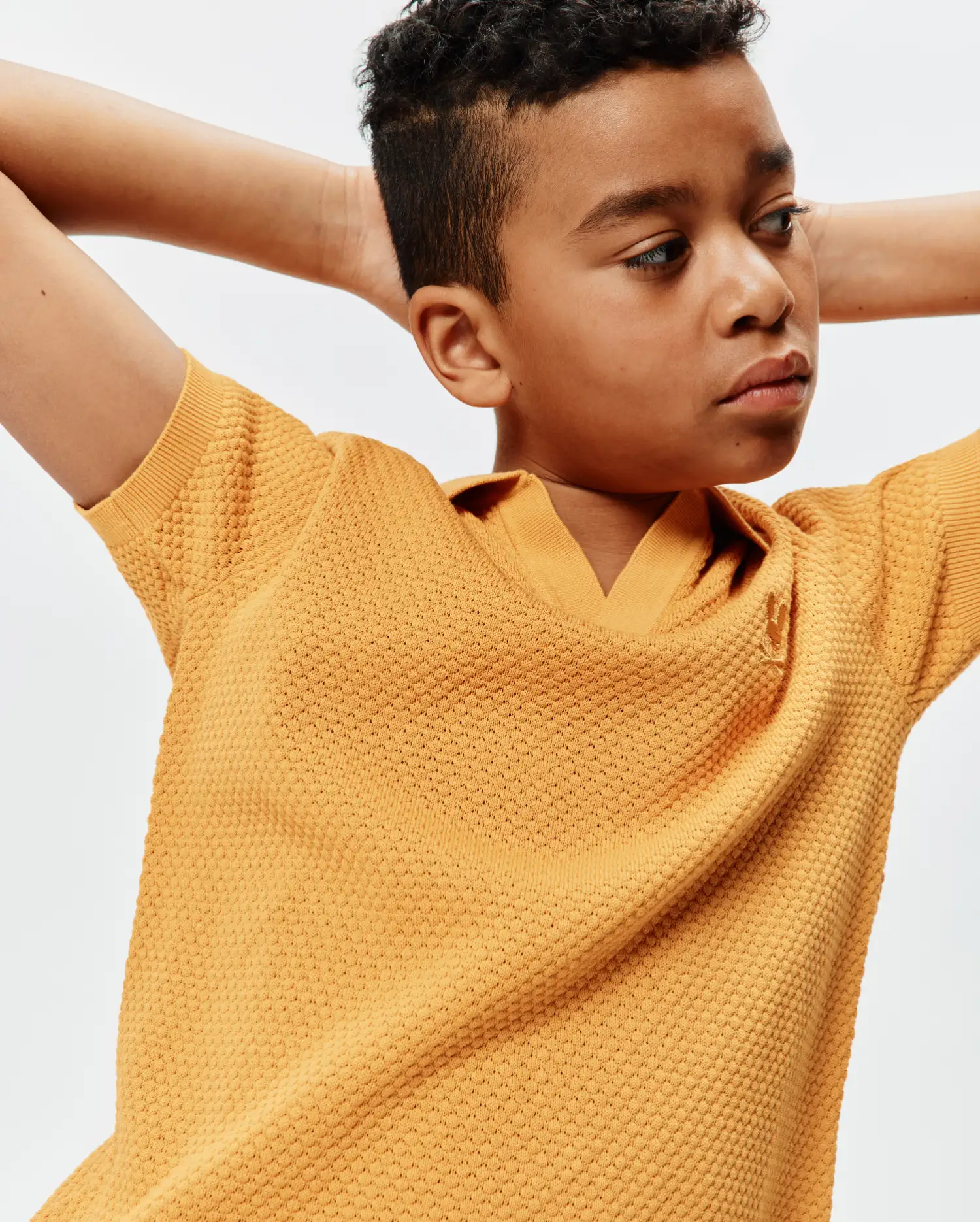 KIDS DEVON KNIT POLO - KT0100093