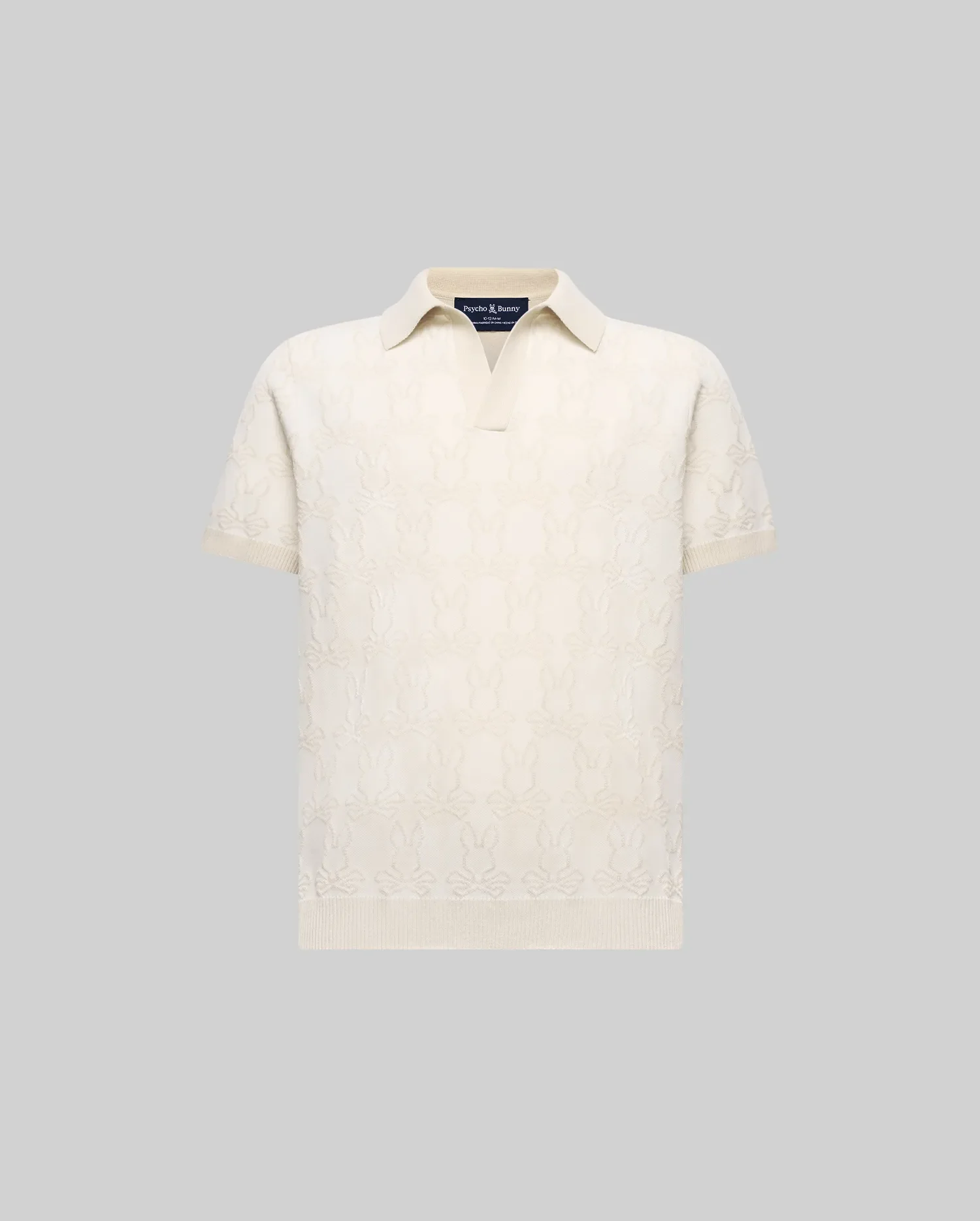 KIDS ELDEN KNIT JOHNNY COLLAR POLO - KT0100073 - Image 5