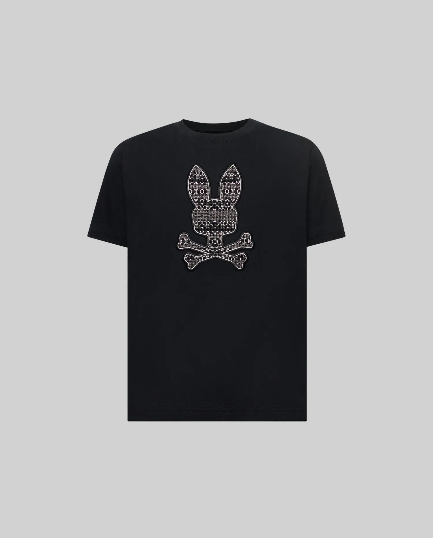 KIDS INDIGO FAIR ISLE GRAPHIC TEE - KT0200105