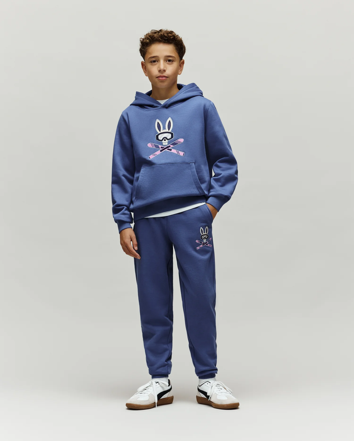 KIDS INDIGO SKI BUNNY SWEATPANT - KB0800016 - Image 4