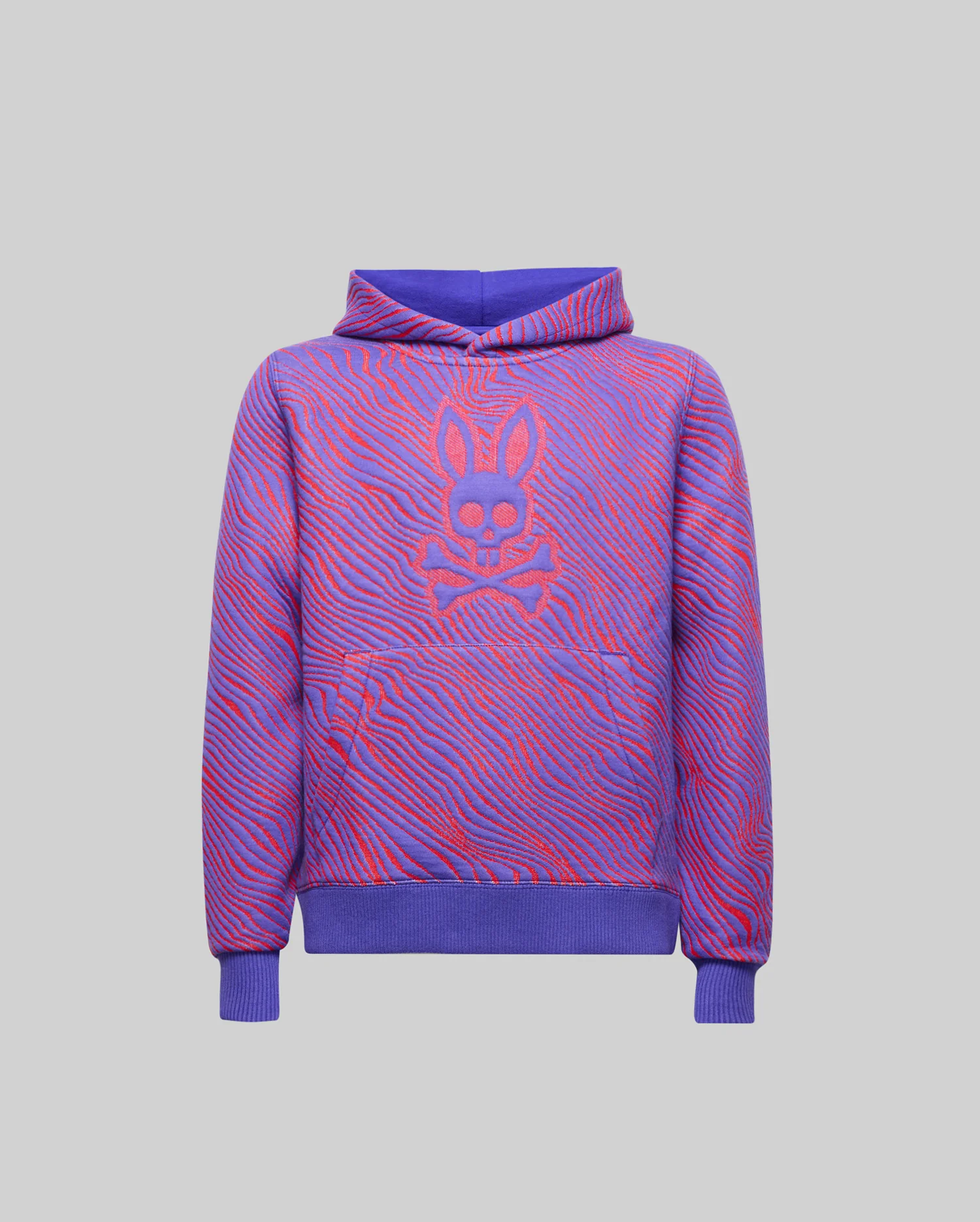 KIDS KENDRICK DOUBLE KNIT JACQUARD TEXTURED HOODIE - KT0500030 - Image 5