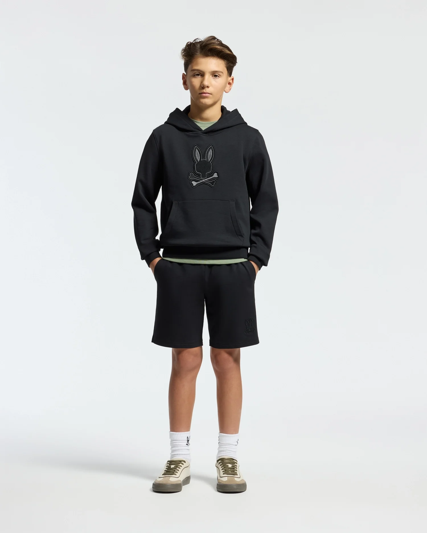 KIDS LEVANZO FRENCH TERRY SWEATSHORT 3 1/2"- 7 1/4" - B0R578F200 - Image 13