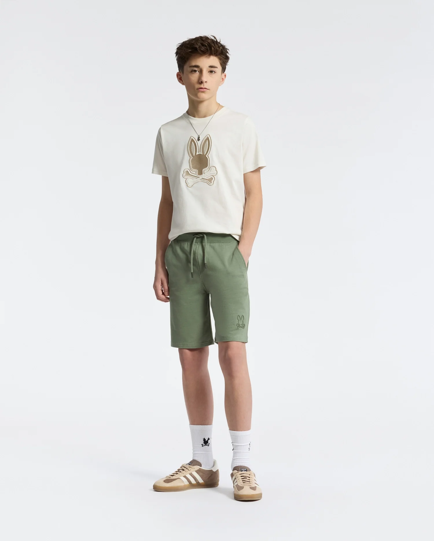 KIDS LEVANZO FRENCH TERRY SWEATSHORT 3 1/2"- 7 1/4" - B0R578F200 - Image 9
