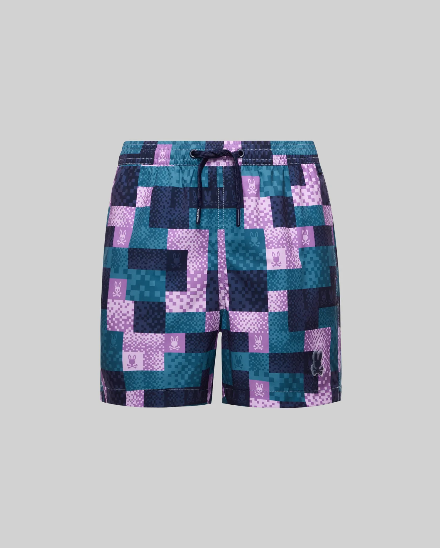 KIDS OLIVIER ALL OVER BUNNY SWIM TRUNK 6" - KB1000031 - Image 5