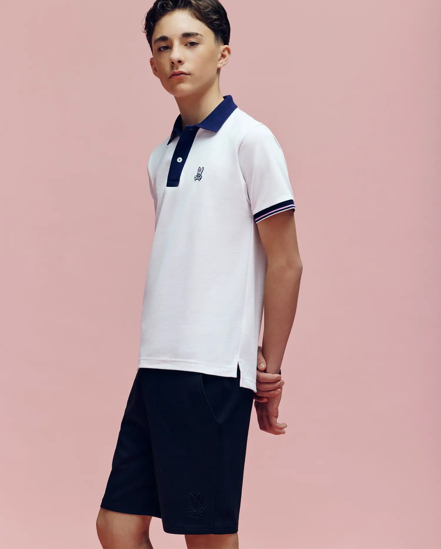 KIDS ARCHIVE CLASSIC BUNNY PIQUE POLO - KT0100010 - Image 5