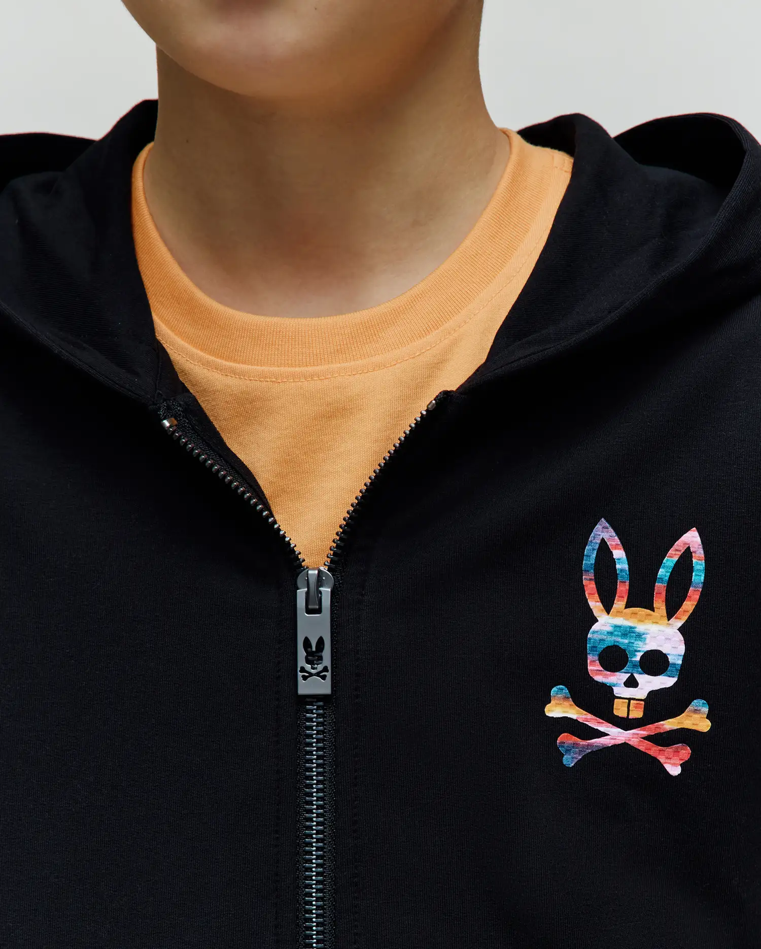 KIDS RAPHAEL FRENCH TERRY FULL ZIP HOODIE - KT0500069 - Image 2