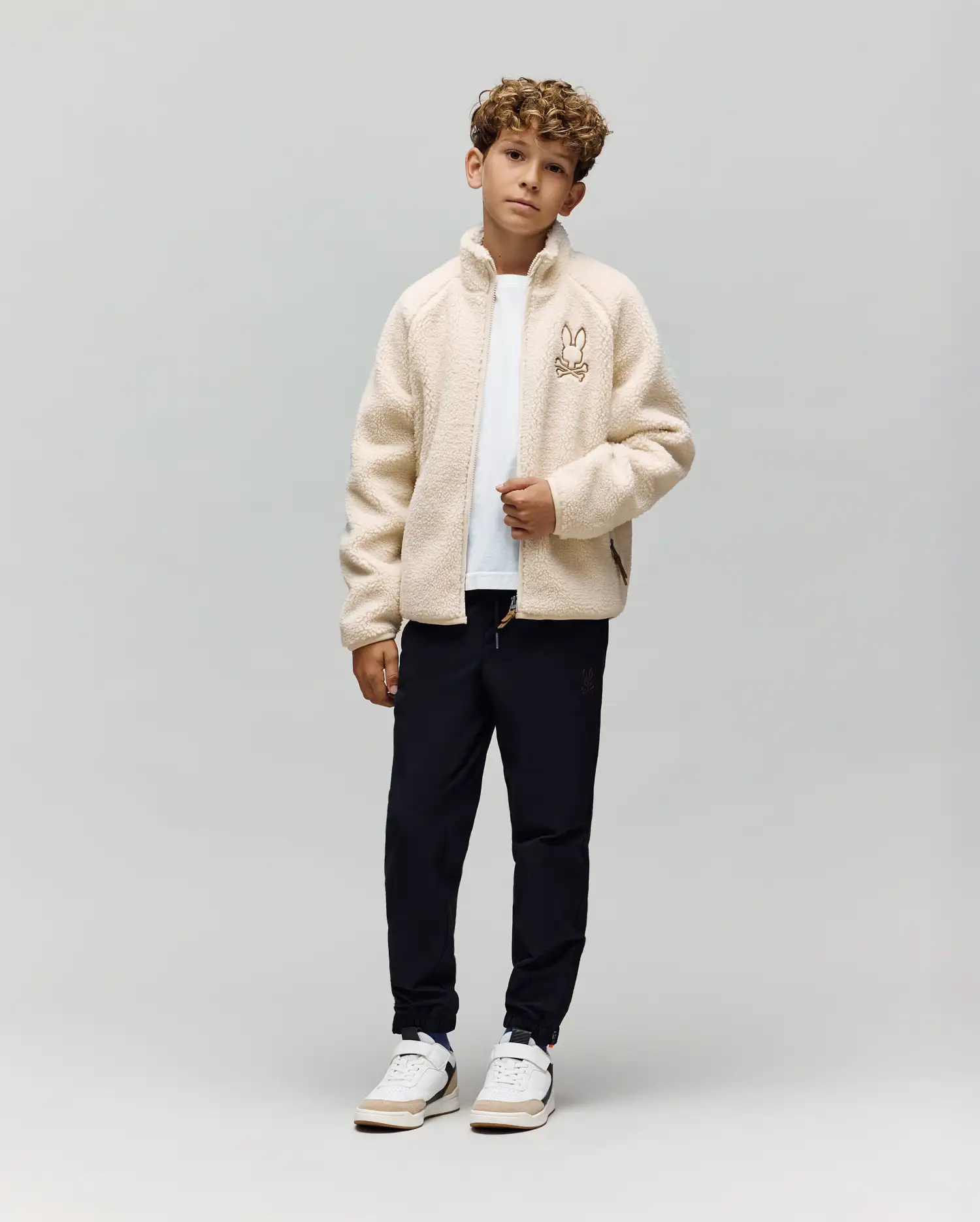 KIDS RILEY SHERPA FULL ZIP MOCK - KT0500032 - Image 5