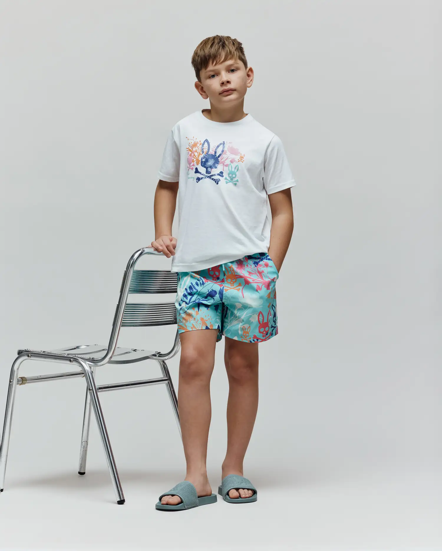 KIDS SANTINO SWIM TRUNK 6" - KB1000020 - Image 4