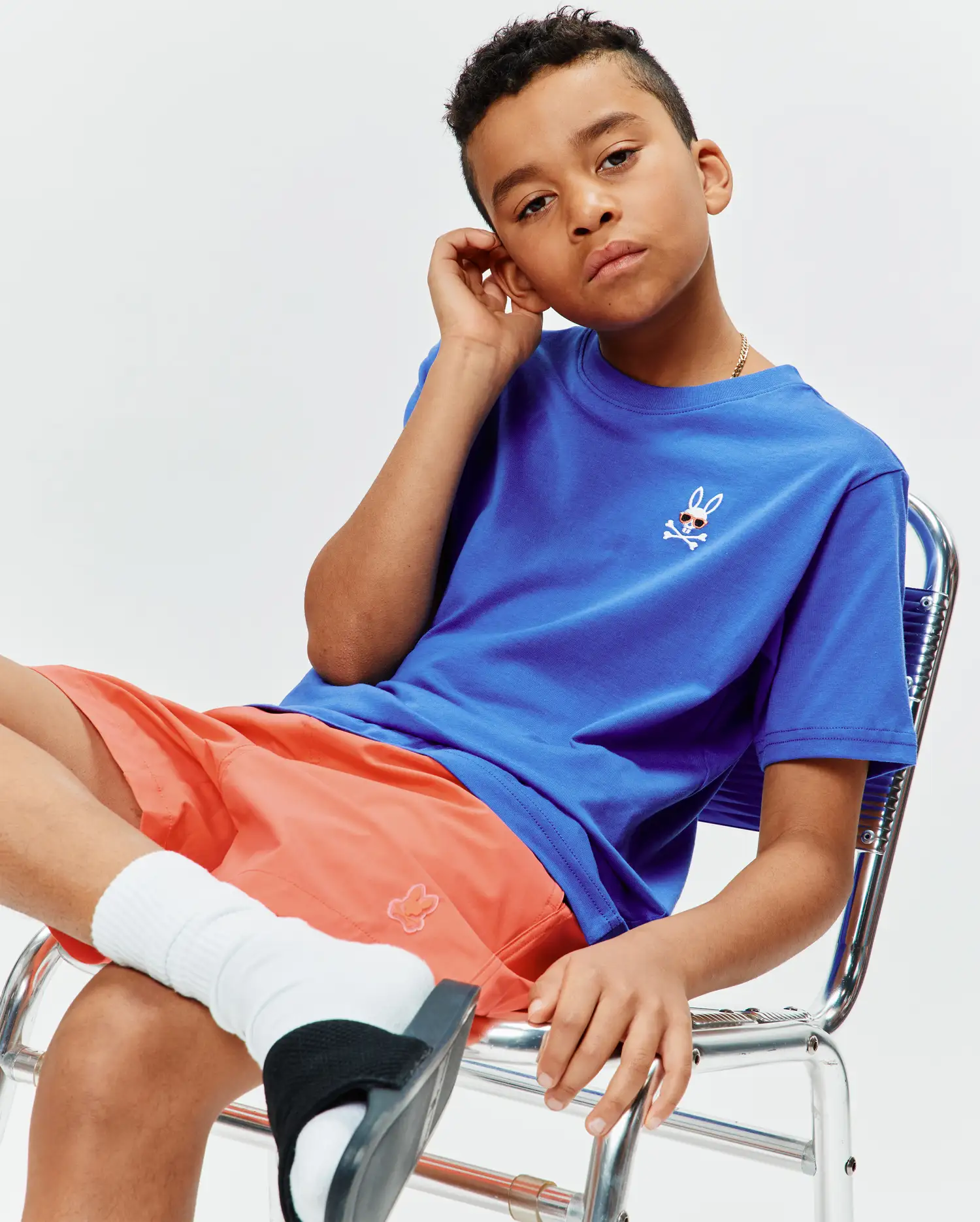 KIDS SUNNY CHEST GRAPHIC TEE - KT0200183