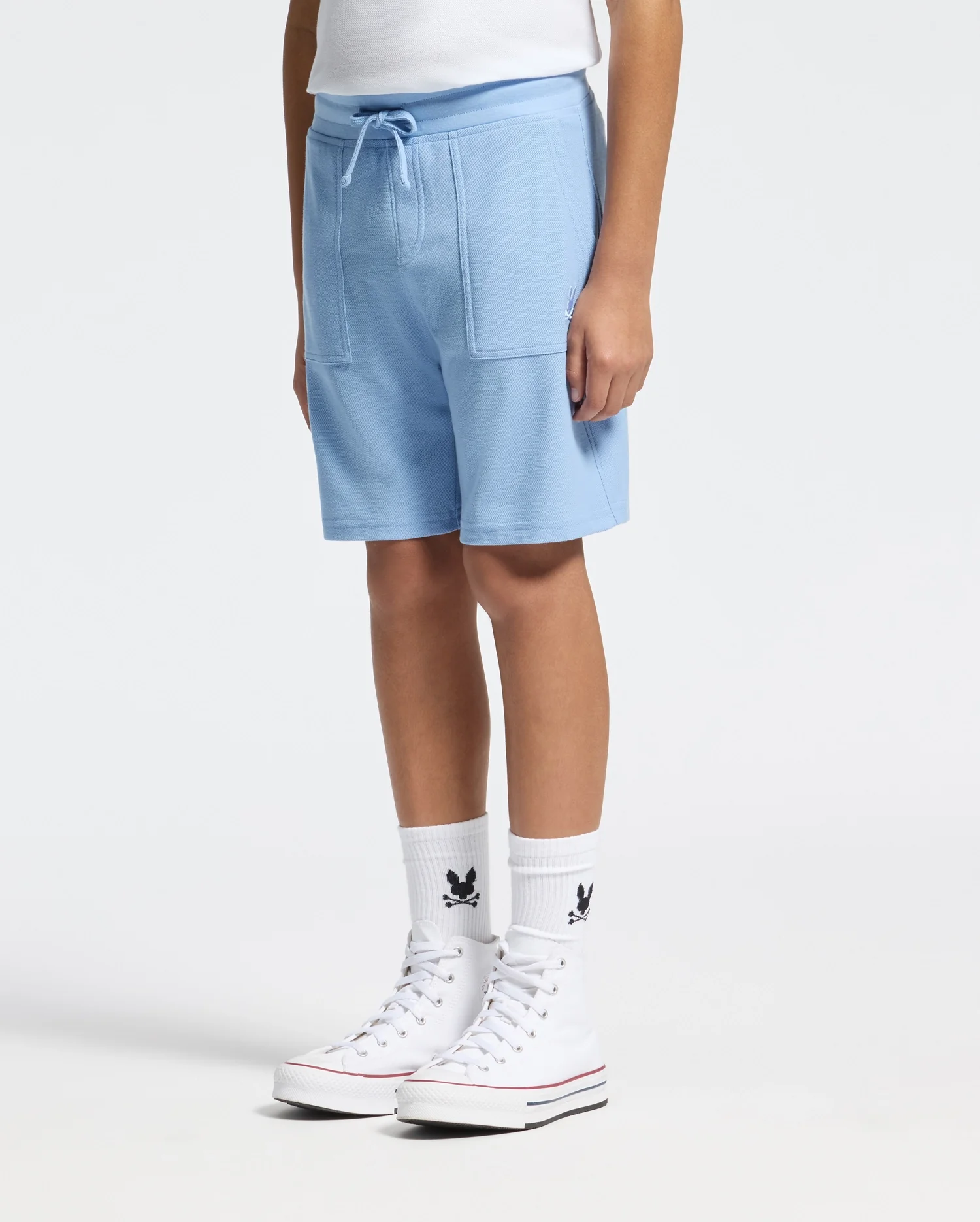 KIDS TAYLOR LIGHT PIQUE SWEATSHORT 3 3/4"- 7 3/8" - B0R344F200 - Image 4