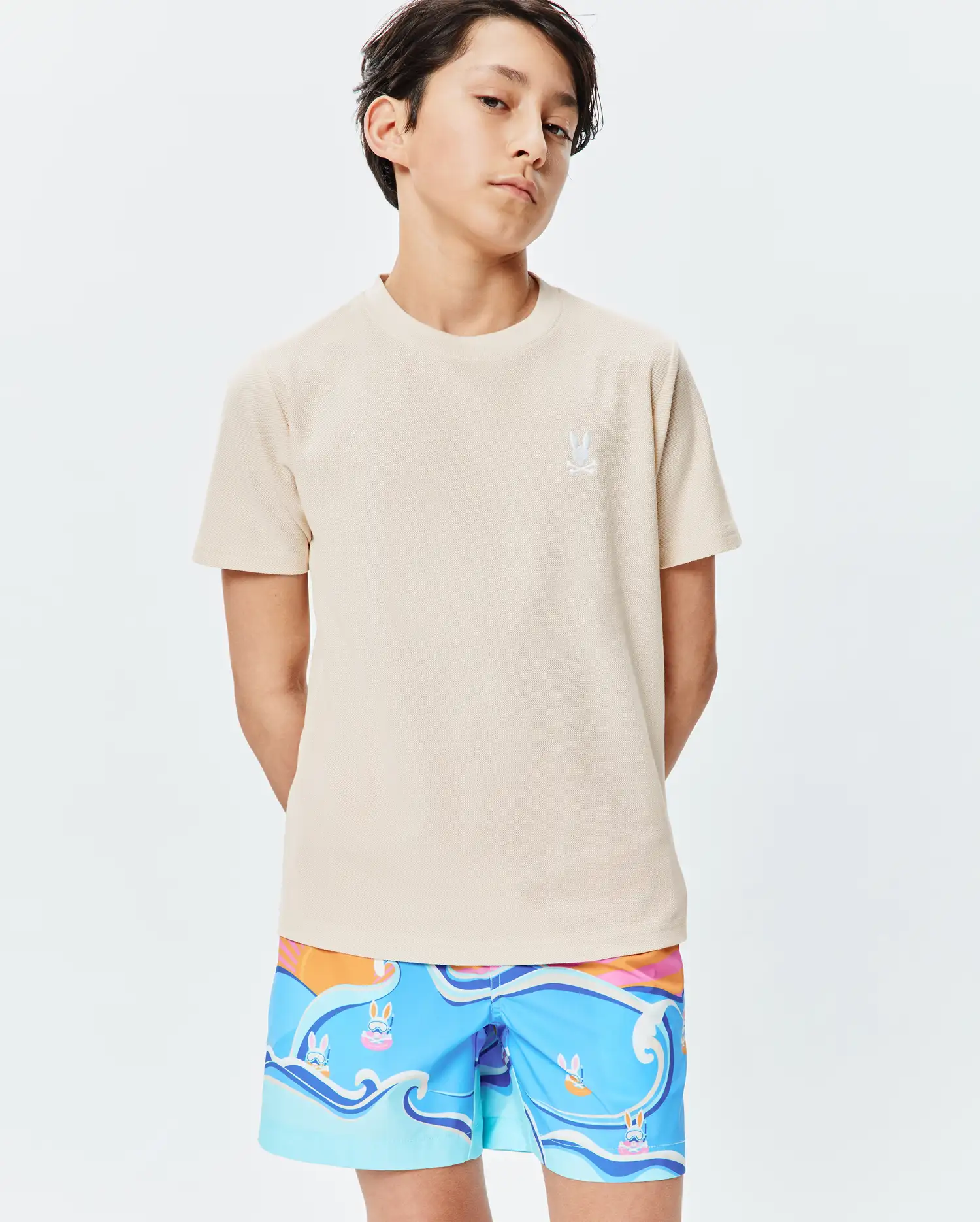 KIDS TAYLOR PIQUE TEE - KT0200219