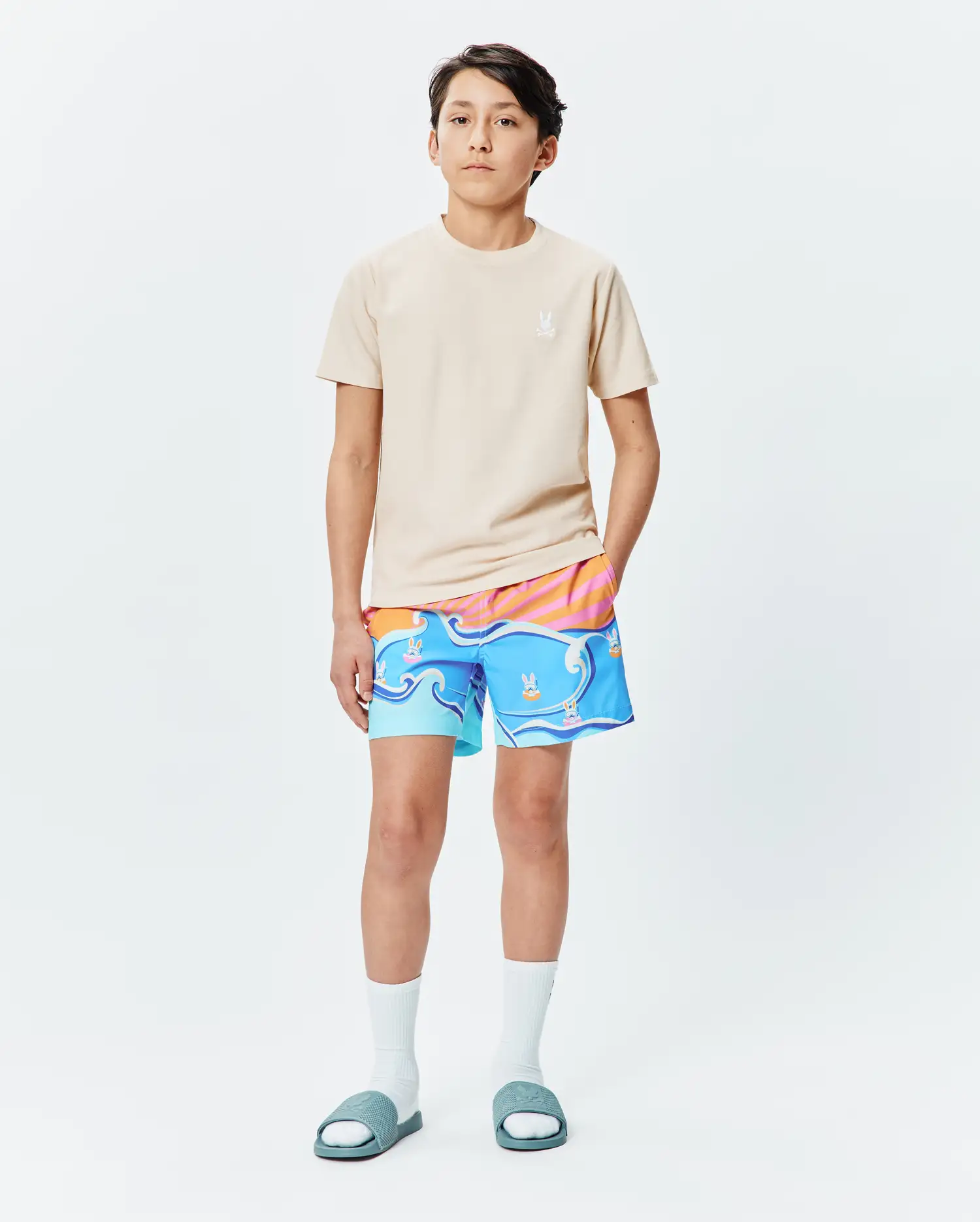 KIDS TAYLOR PIQUE TEE - KT0200219 - Image 4