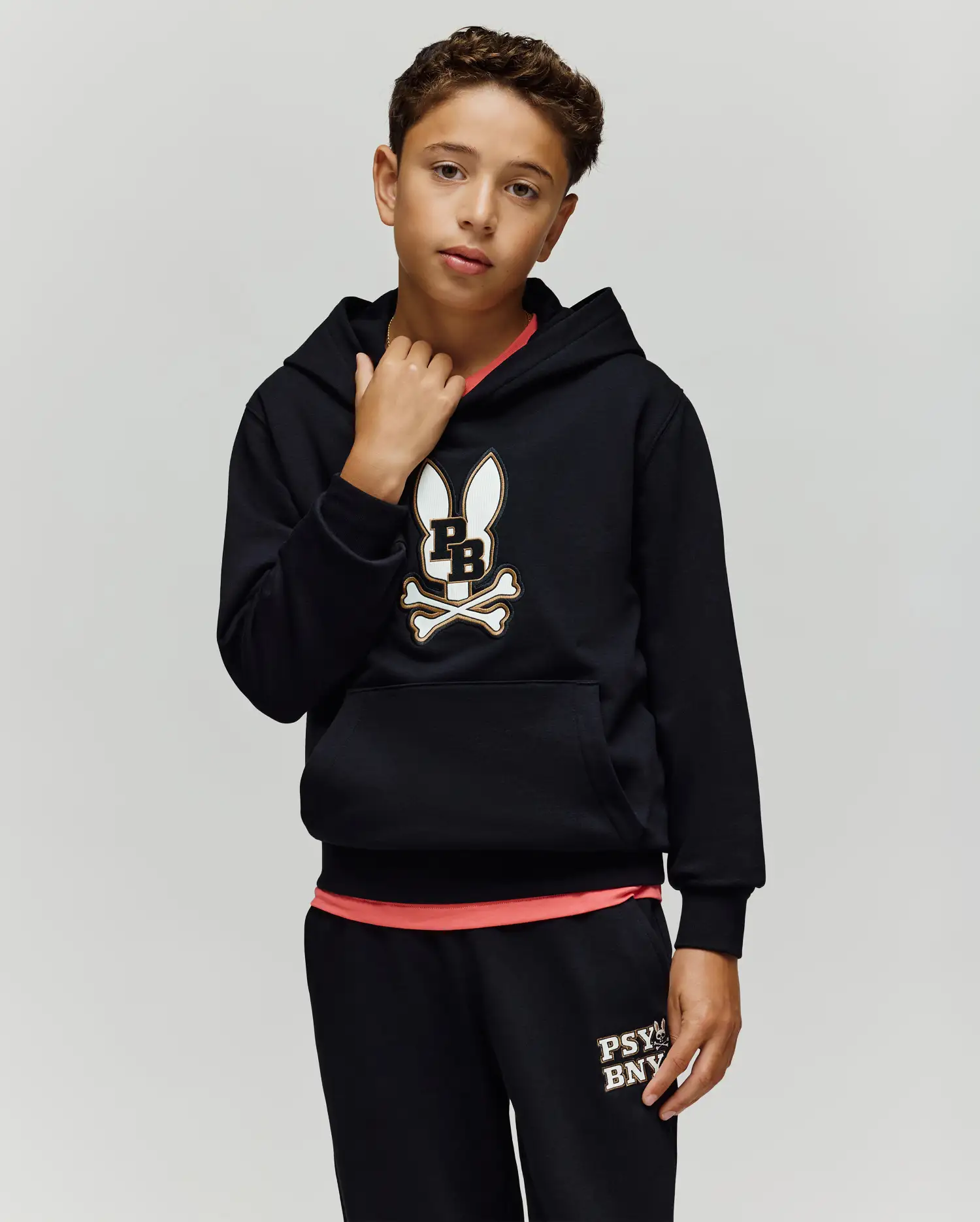 KIDS WADE CORD PATCH HOODIE - KT0500031 - Image 10