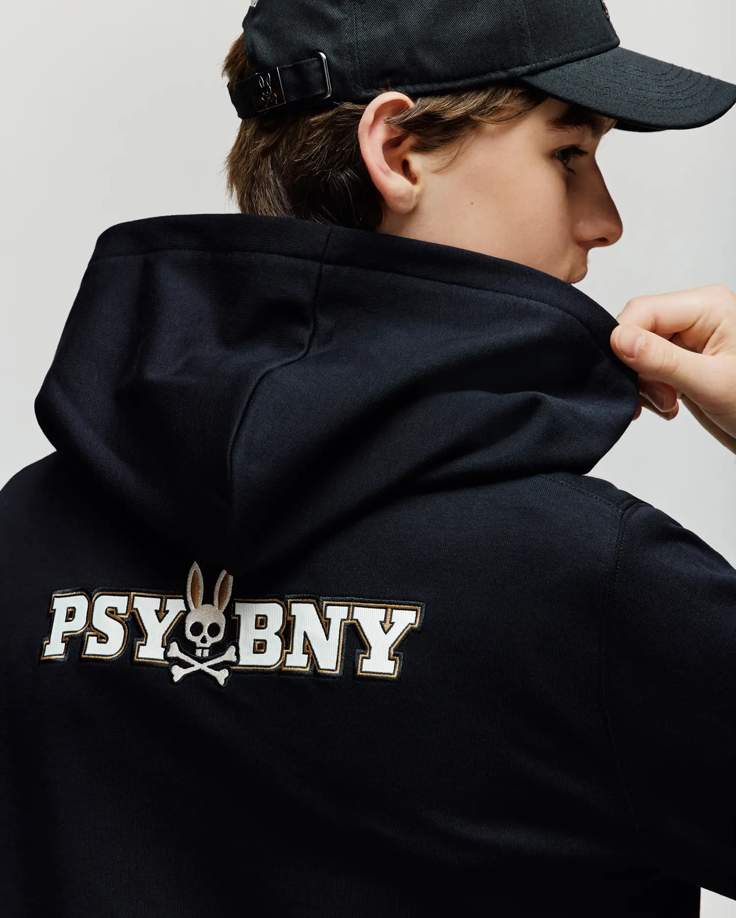KIDS WADE CORD PATCH HOODIE - KT0500031 - Image 3