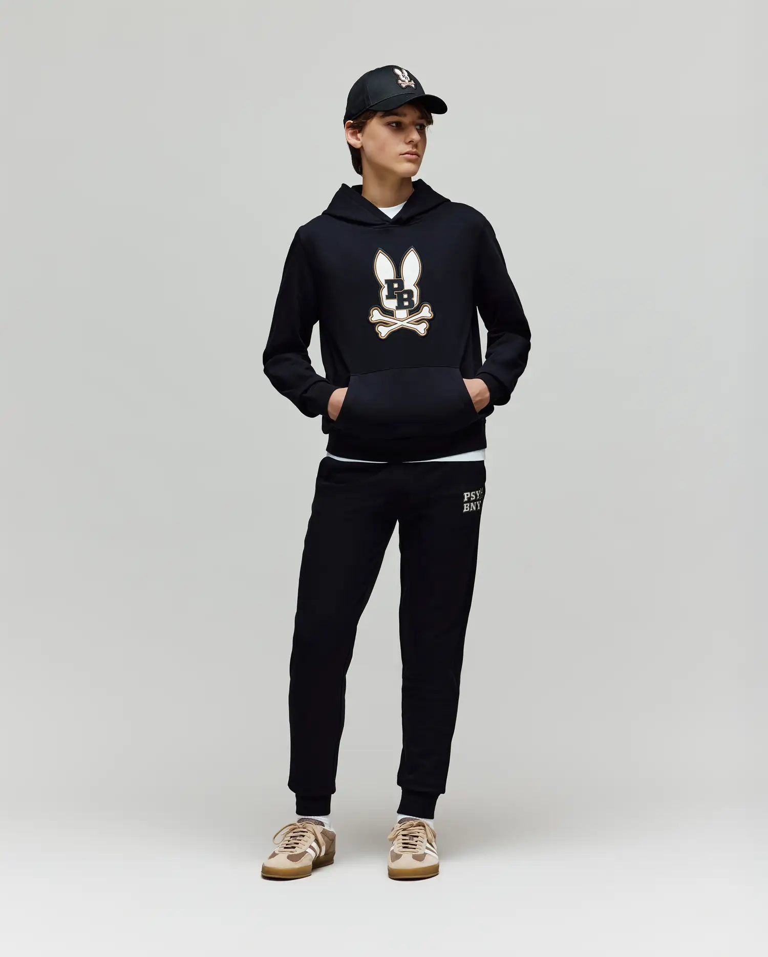 KIDS WADE CORD PATCH HOODIE - KT0500031 - Image 5