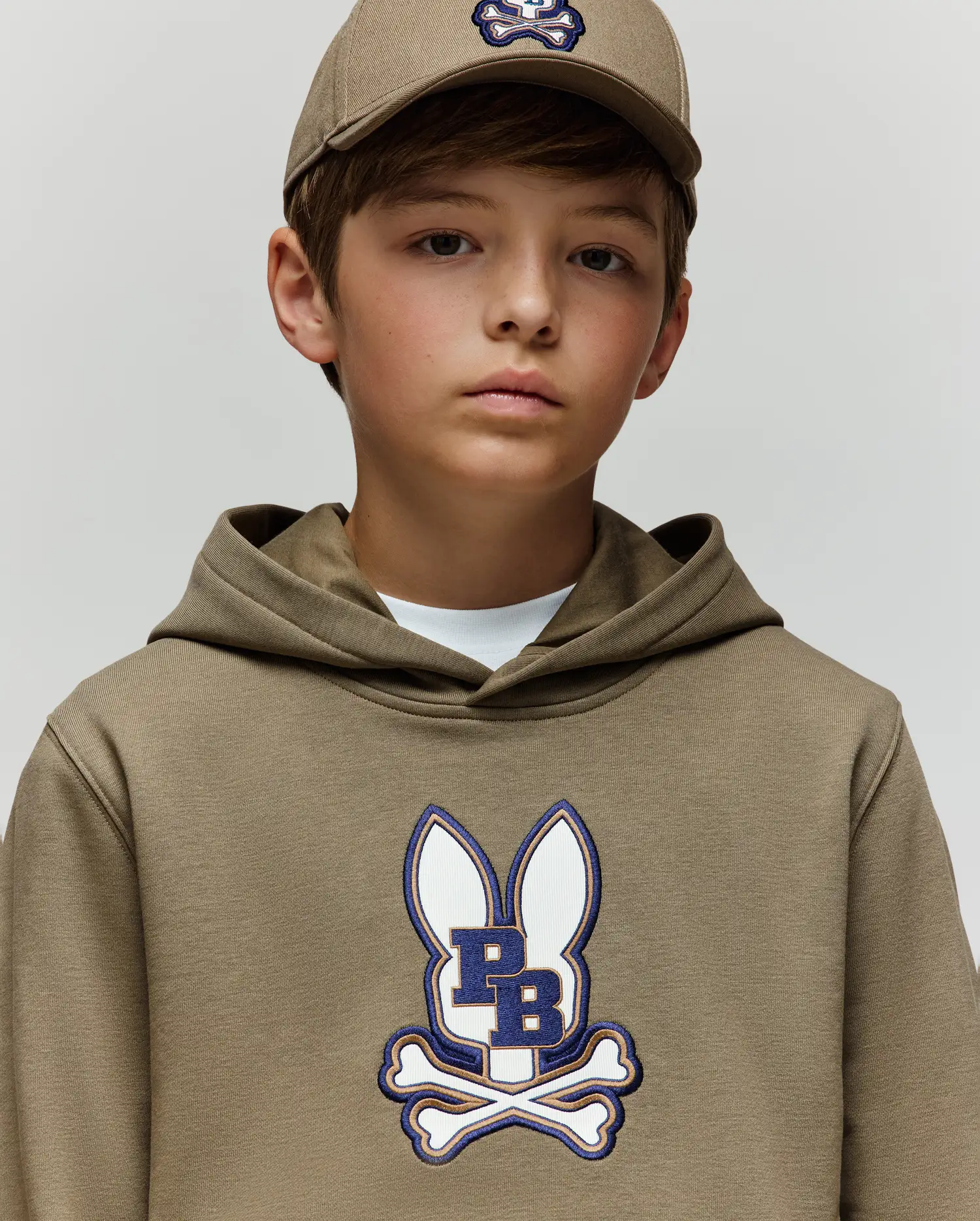 KIDS WADE CORD PATCH HOODIE - KT0500031 - Image 2