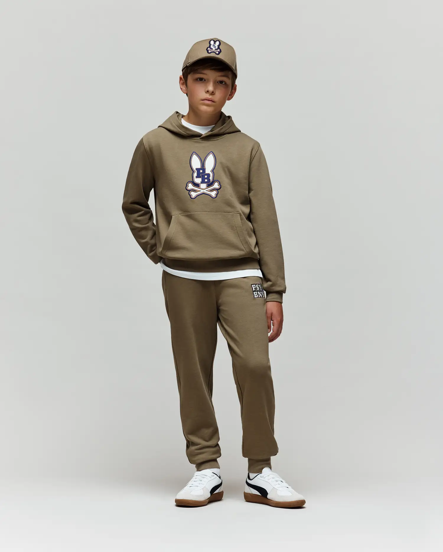 KIDS WADE CORD PATCH HOODIE - KT0500031 - Image 5
