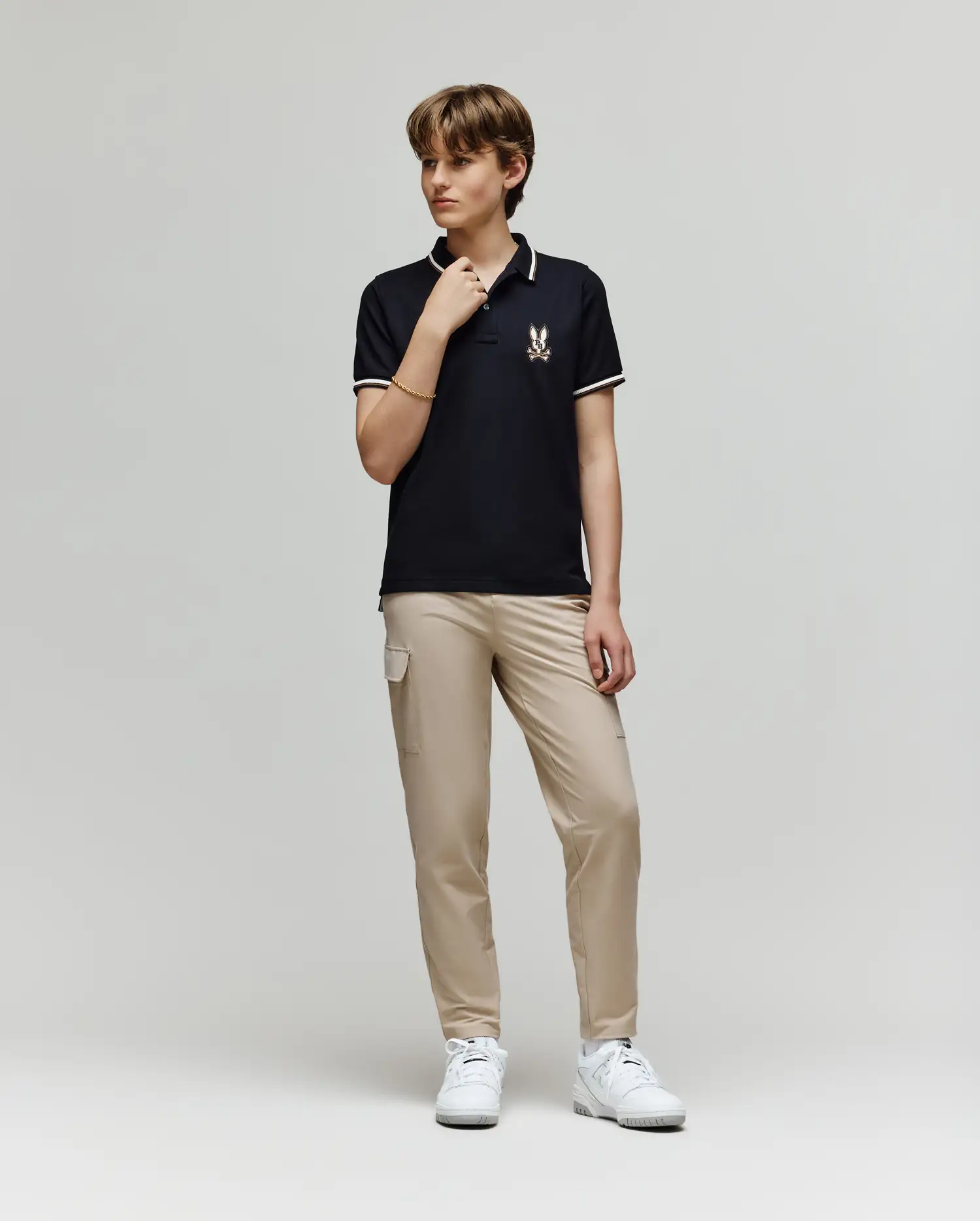 KIDS WADE PIQUE POLO SHIRT - KT0100032 - Image 4