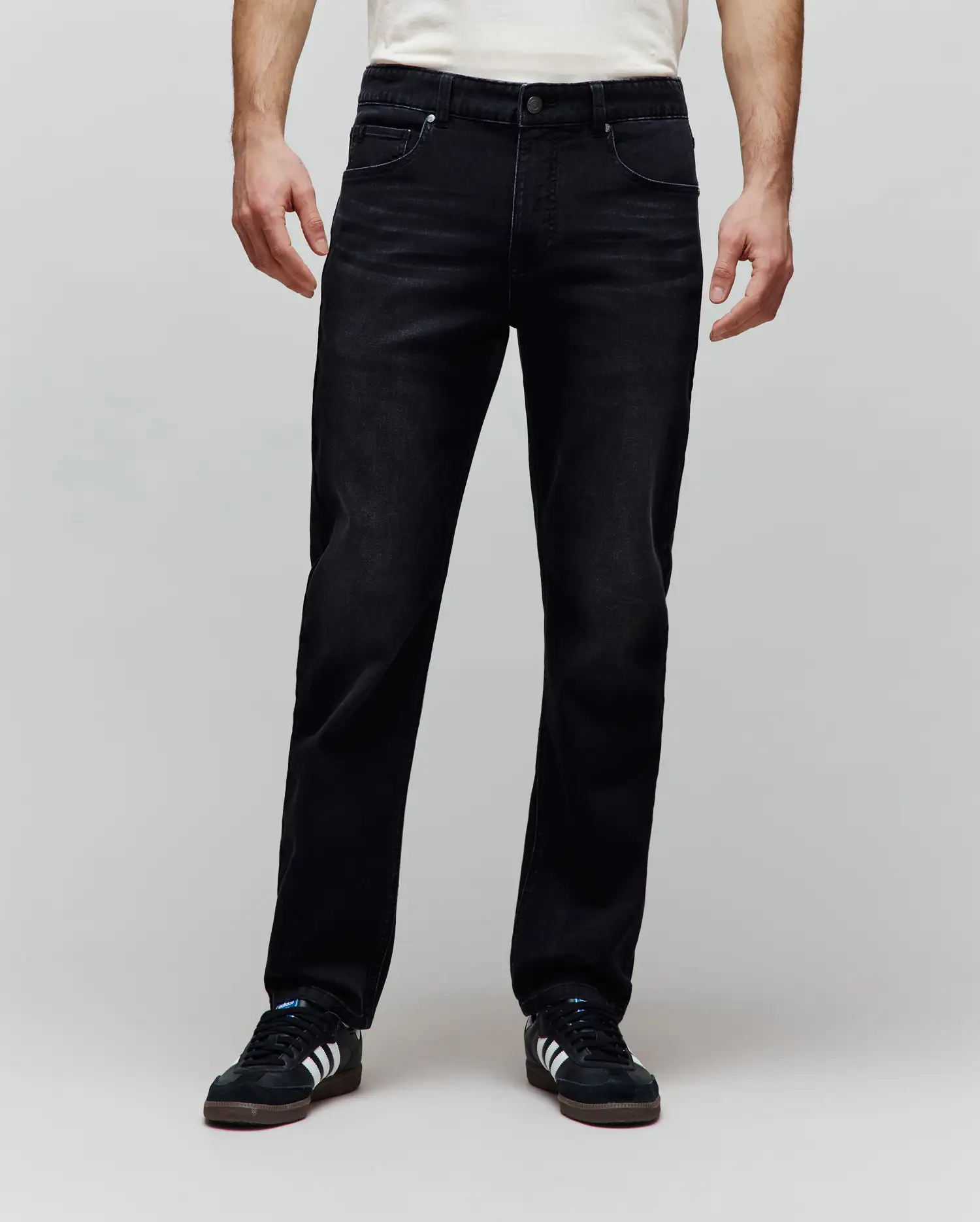 MENS ACE KNIT STRAIGHT LEG DENIM PANT 32 L - MB0600035 - Image 2