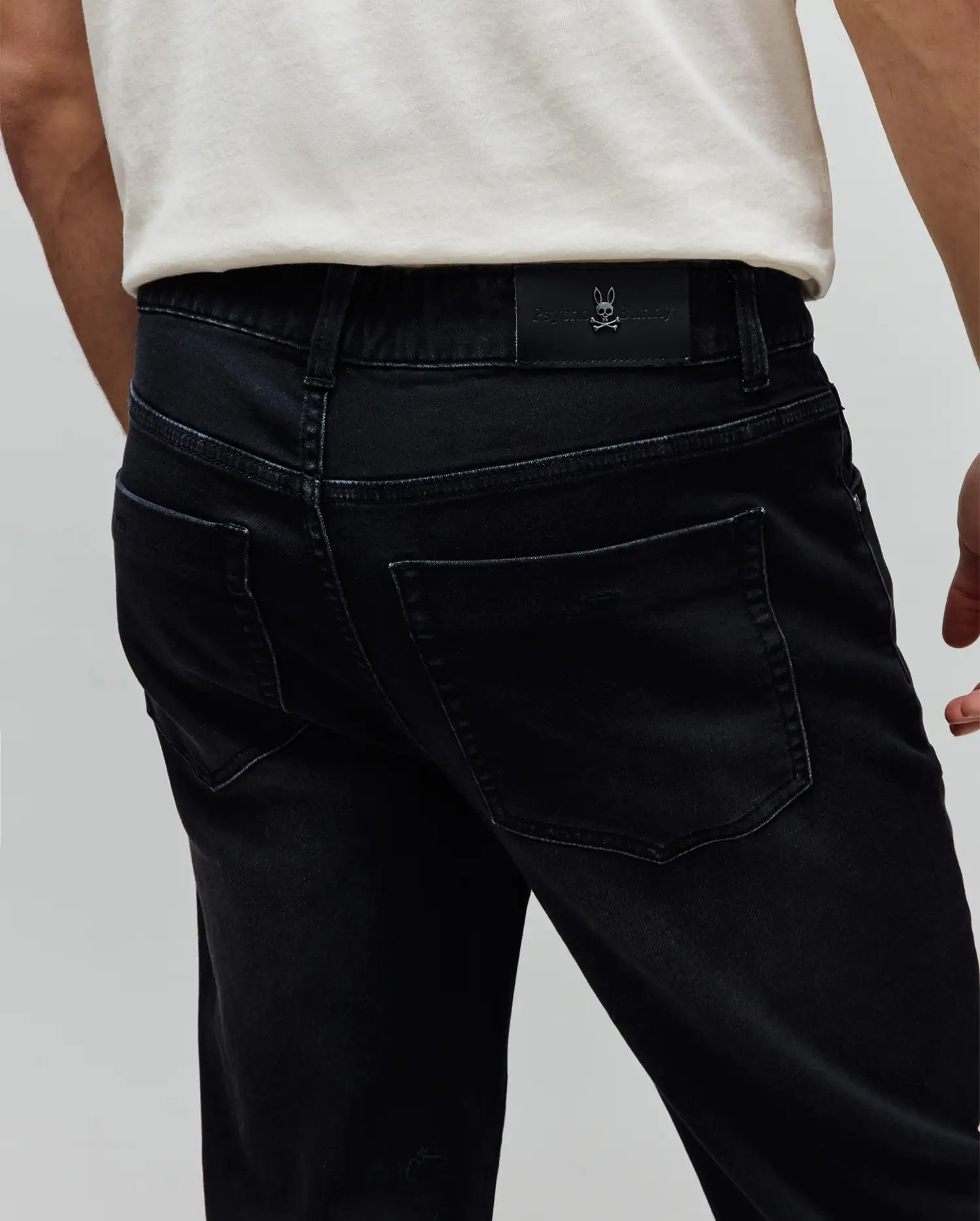 MENS ACE KNIT STRAIGHT LEG DENIM PANT 32 L - MB0600035 - Image 4