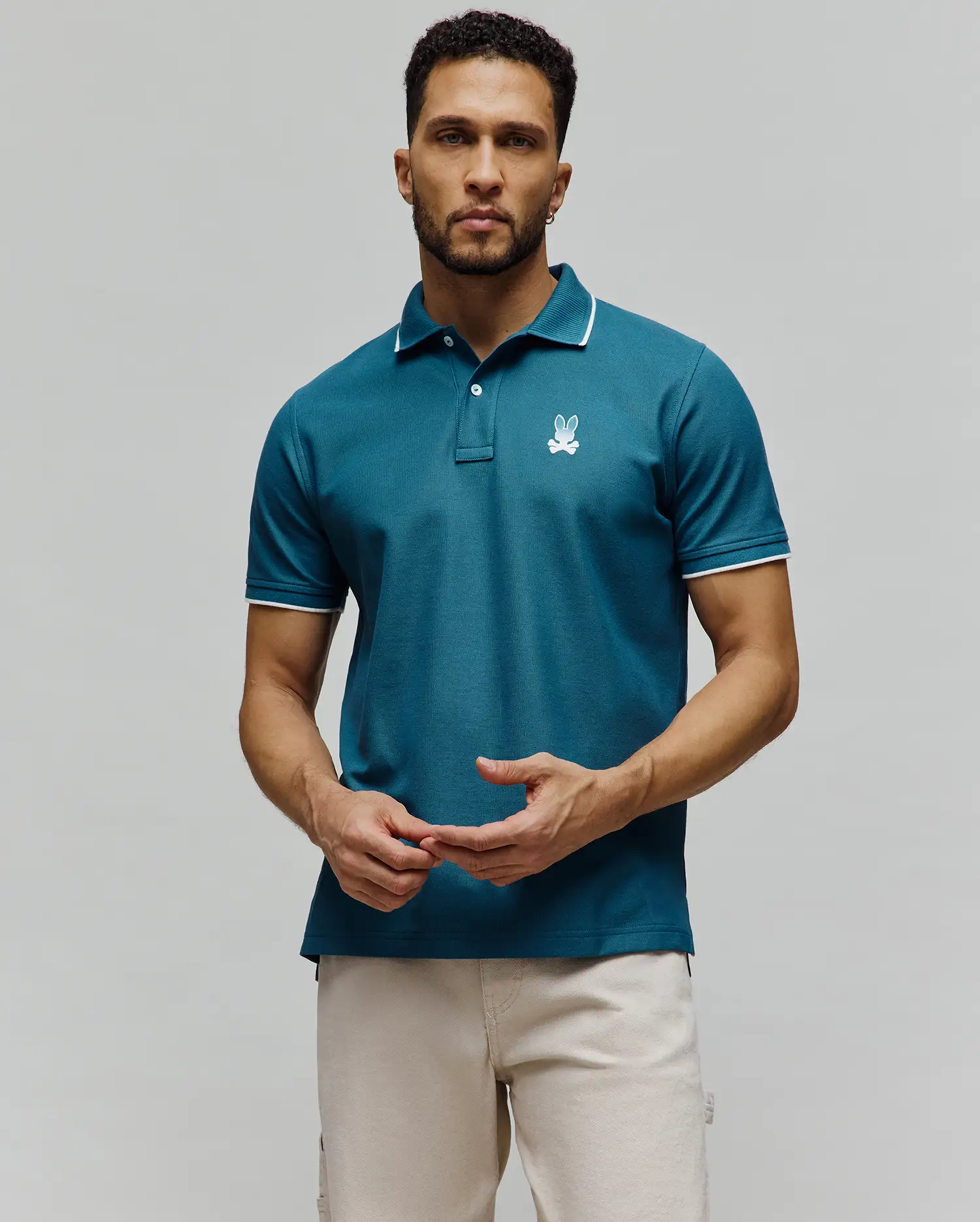 MENS ARAM PIQUE POLO - MT0100136 - Image 4