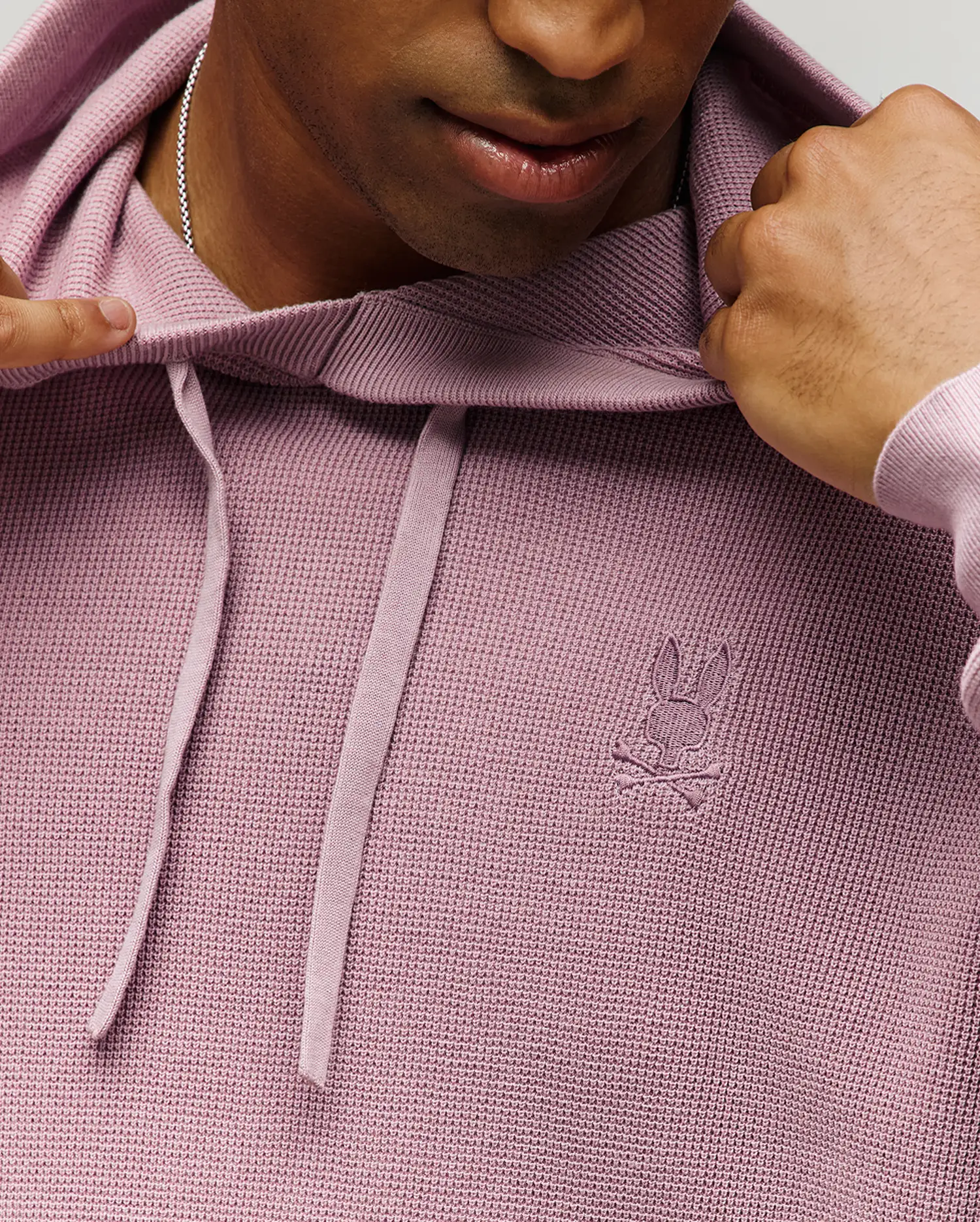 MENS BANKS KNIT HOODIE - MT0400114 - Image 2