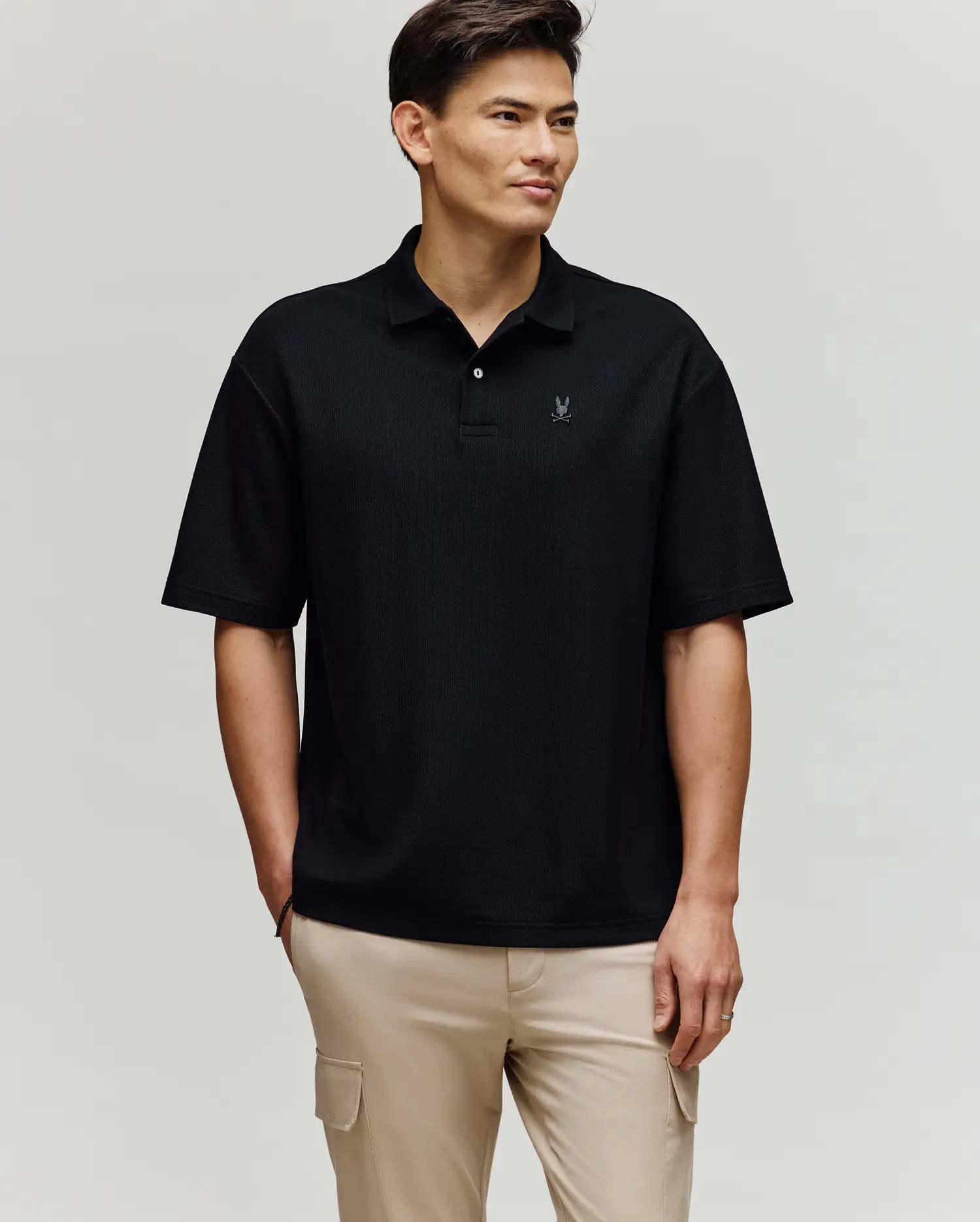 MENS BENNYÂ OVERSIZEDÂ POLO SHIRT - MT0100105