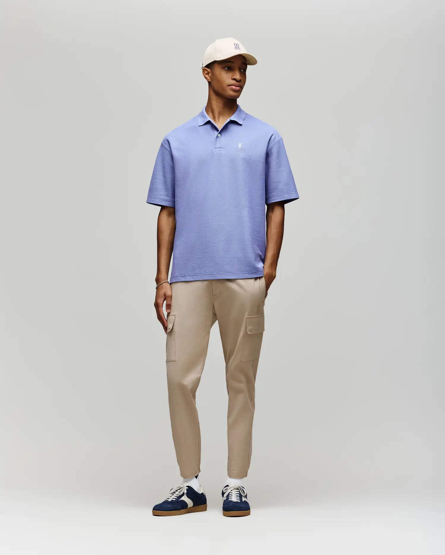 MENS BENNY OVERSIZED PIQUE POLO SHIRT - MT0100105 - Image 4