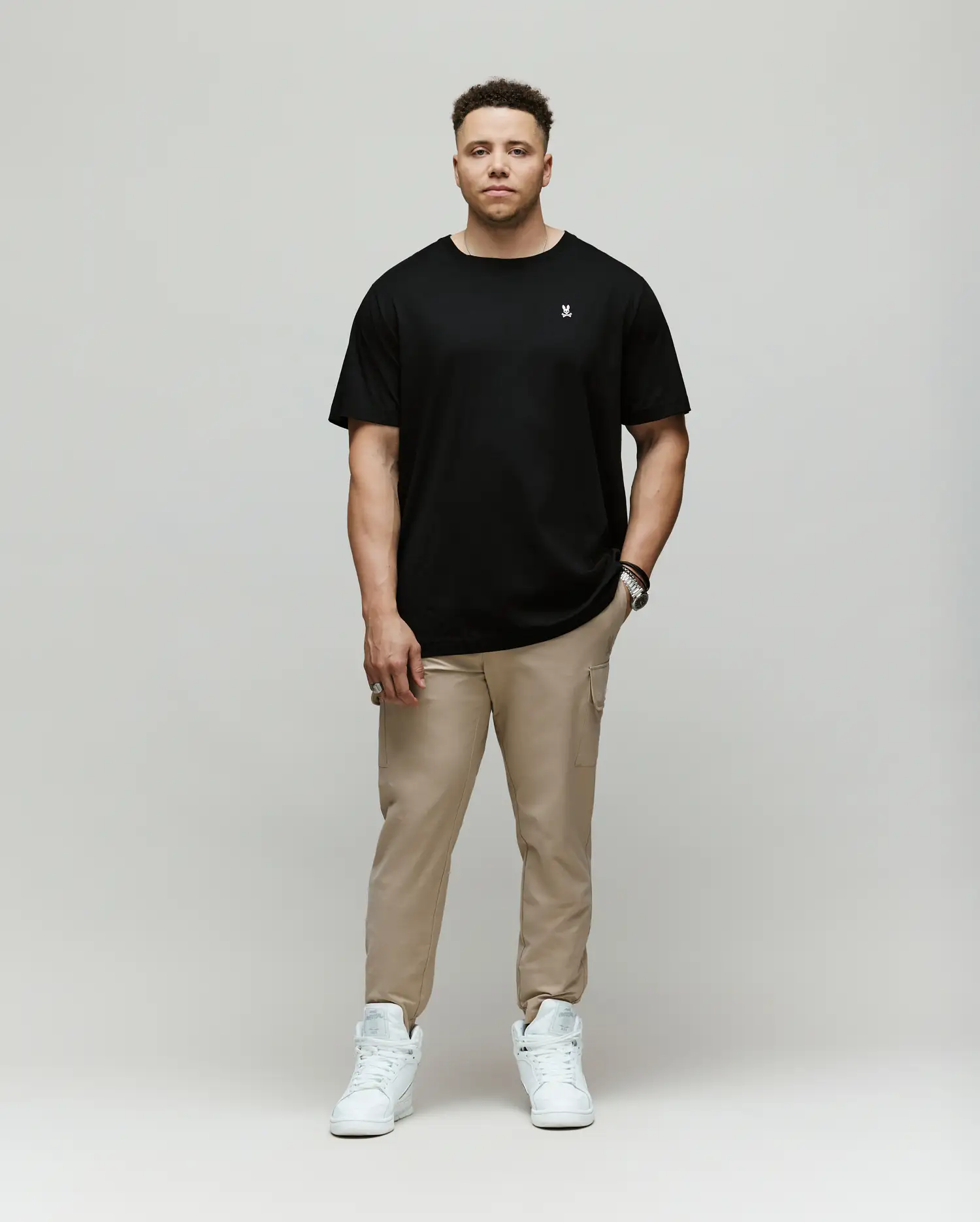 MENS BIG AND TALL CLASSIC CREW NECK TEE - B9U014CRPC - Image 3
