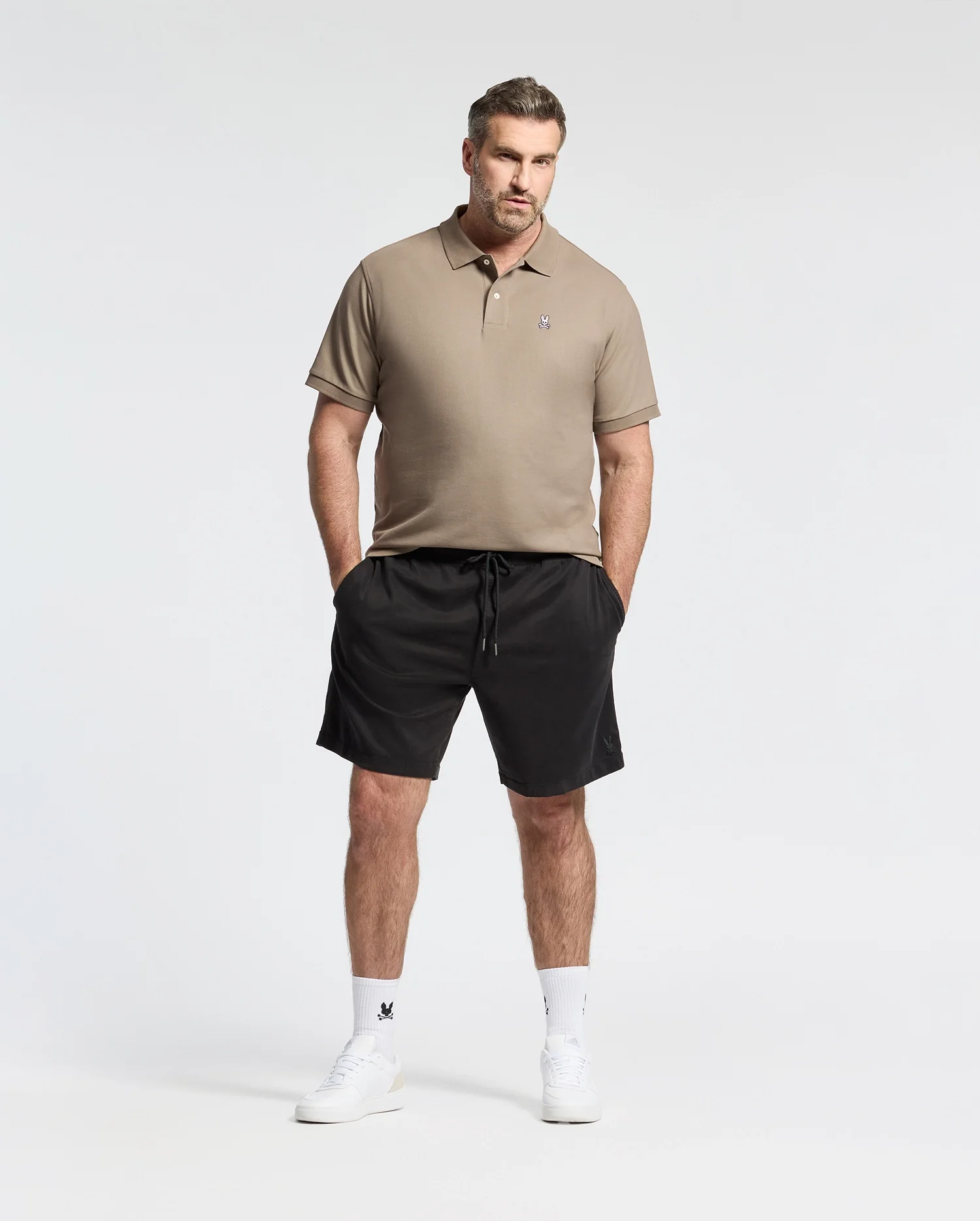 MENS BIG AND TALL CLASSIC PIQUE POLO SHIRT - B9K001CRPC - Image 6