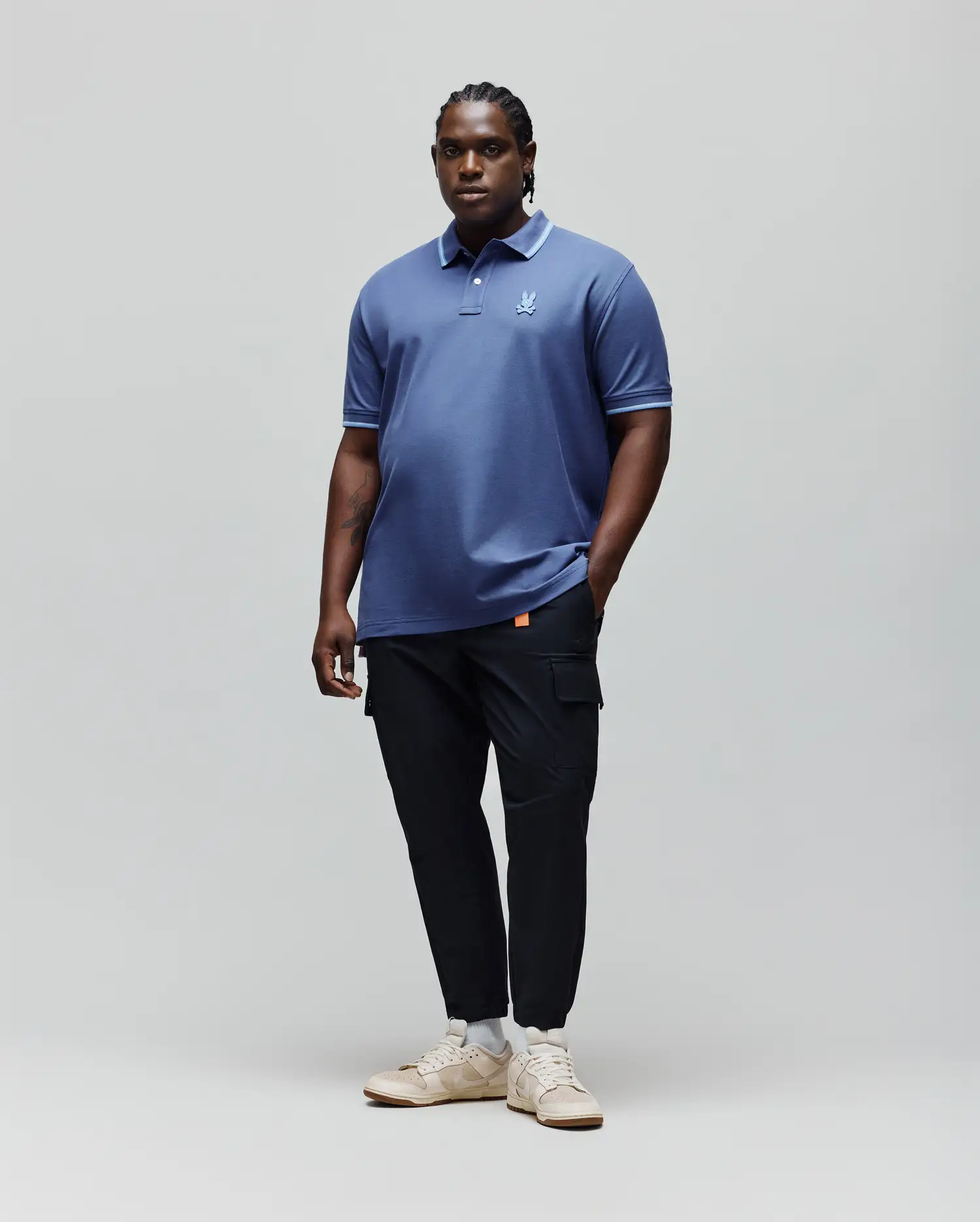 MENS BIG AND TALL GABIN PIQUE POLO - BT0100017 - Image 3