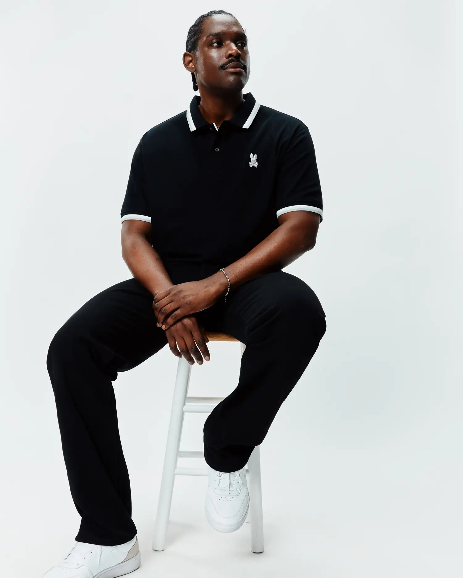 MENS BIG AND TALL HOLDEN PIQUE POLO - BT0100033 - Image 3
