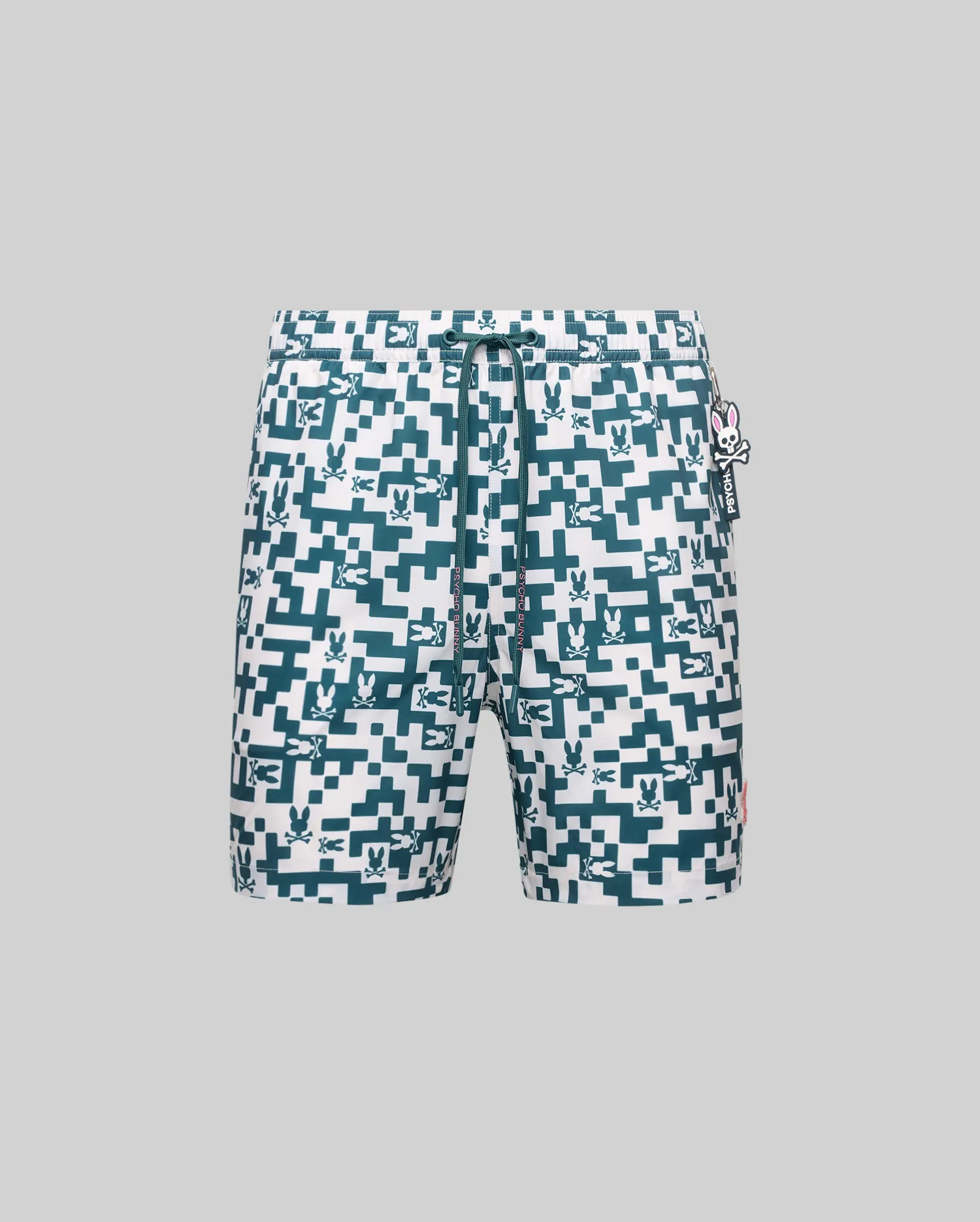 MENS BIG AND TALL JOSH ALL OVER BUNNY SWIM TRUNK 6" - BB1000010 - Image 5