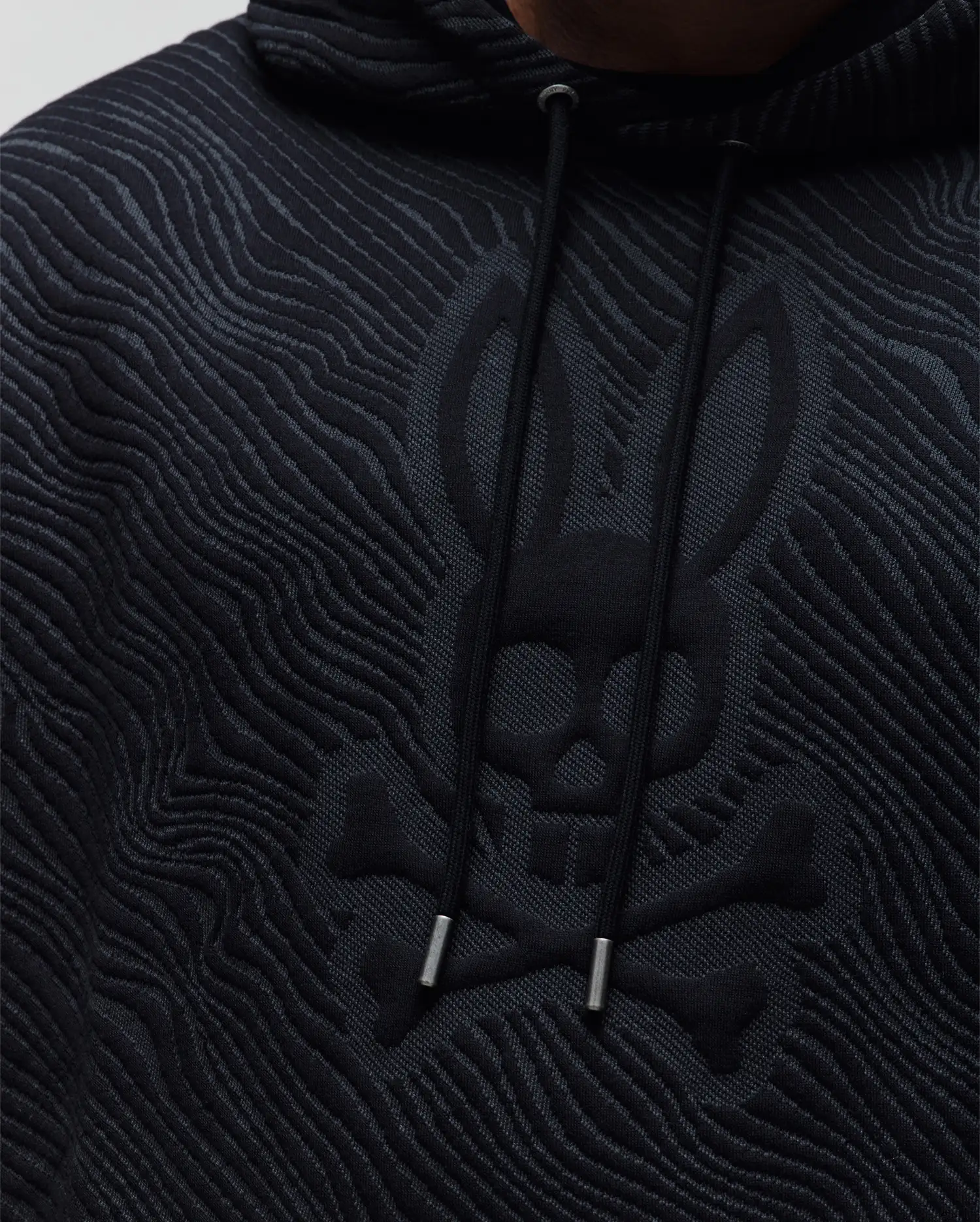BIG AND TALL KENDRICK TEXTURED HOODIE - BT0500007 - Image 2
