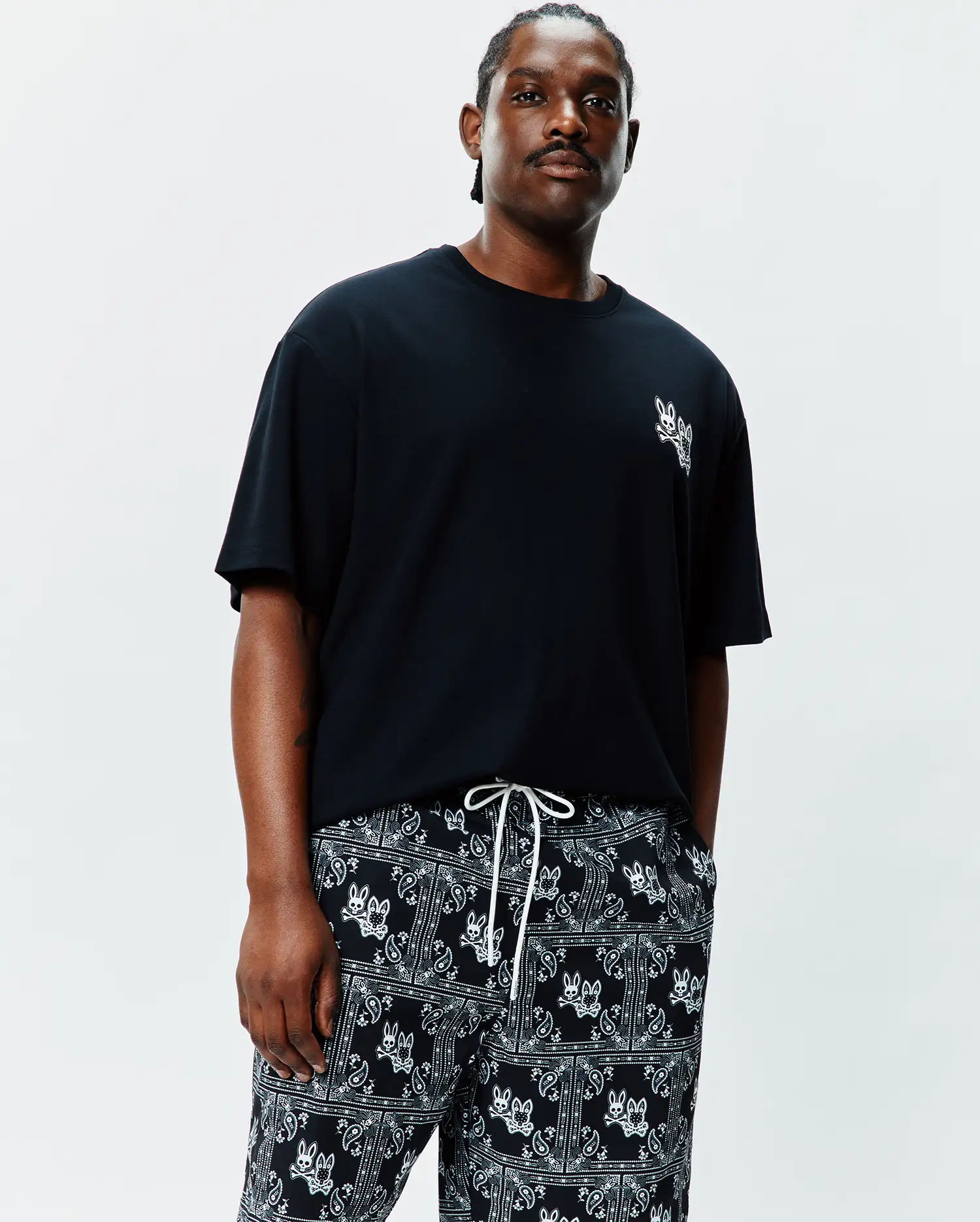MENS BIG AND TALL LUKE BACK GRAPHIC TEE - BT0200047 - Image 2