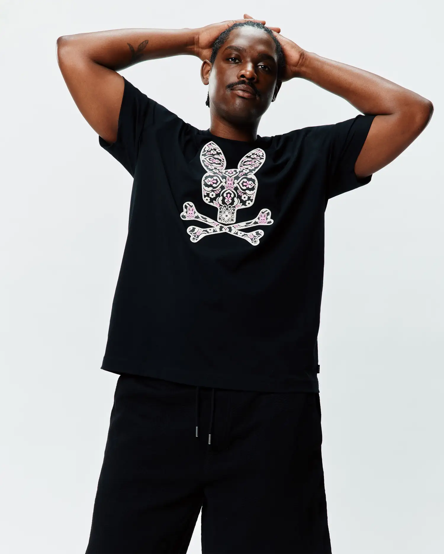 MENS BIG AND TALL LUKE GRAPHIC TEE - BT0200046 - Image 4
