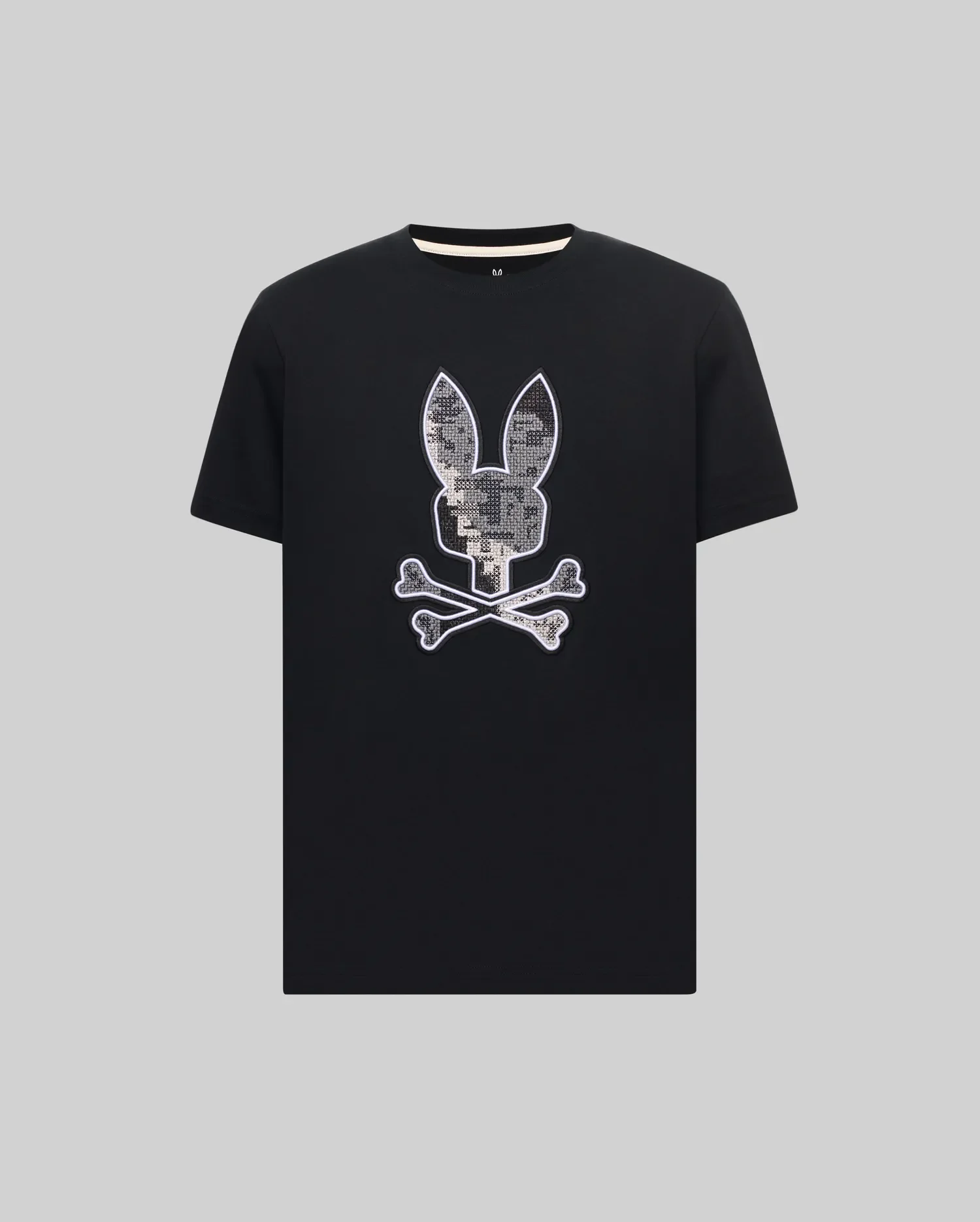 MENS BIG AND TALL OLIVIER EMBROIDERED GRAPHIC TEE - BT0200041