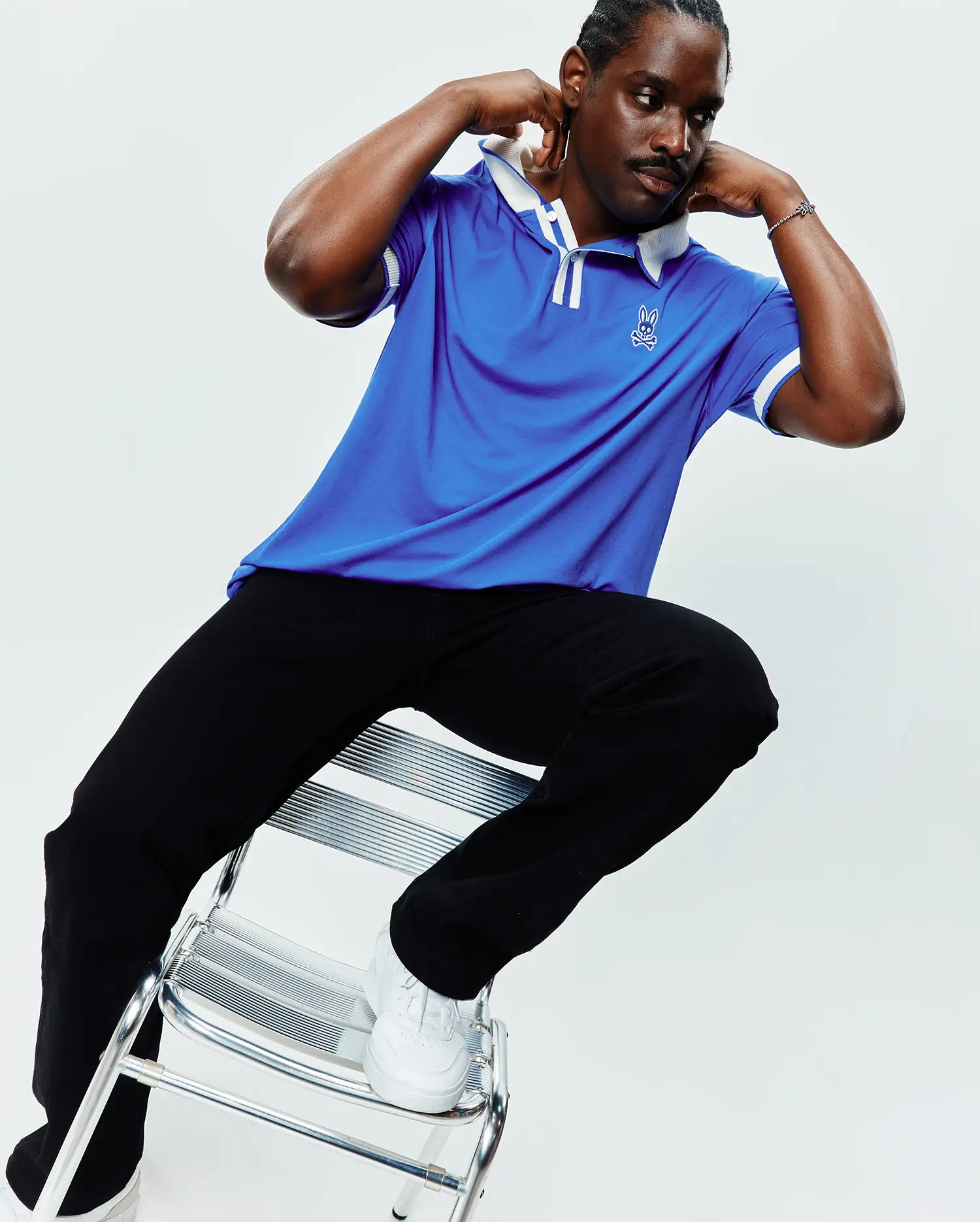 BIG AND TALL RIDLEY PIQUE POLO - BT0100024 - Image 3