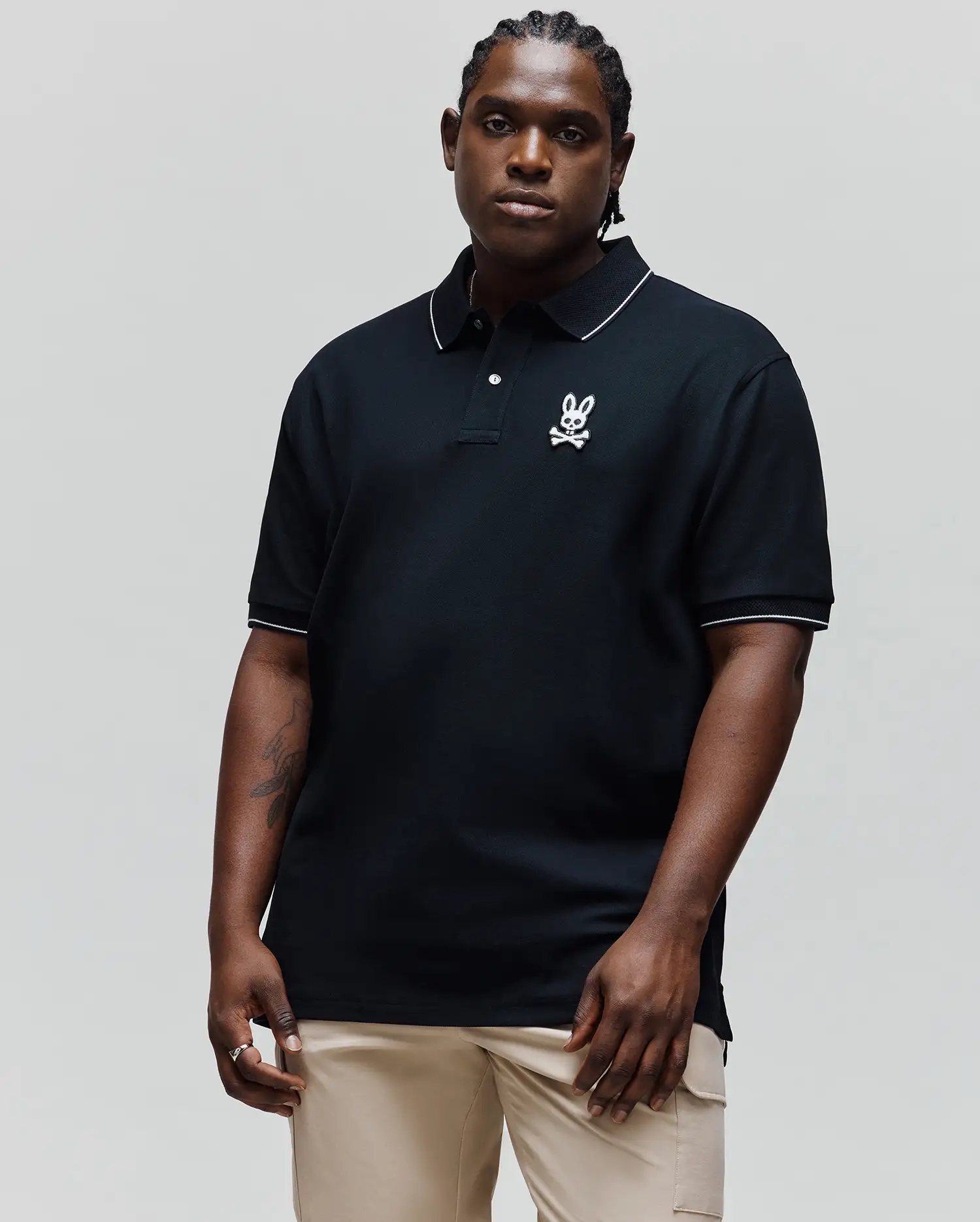 BIG AND TALL TATE BUNNY PIQUE POLO - BT0100015 - Image 3
